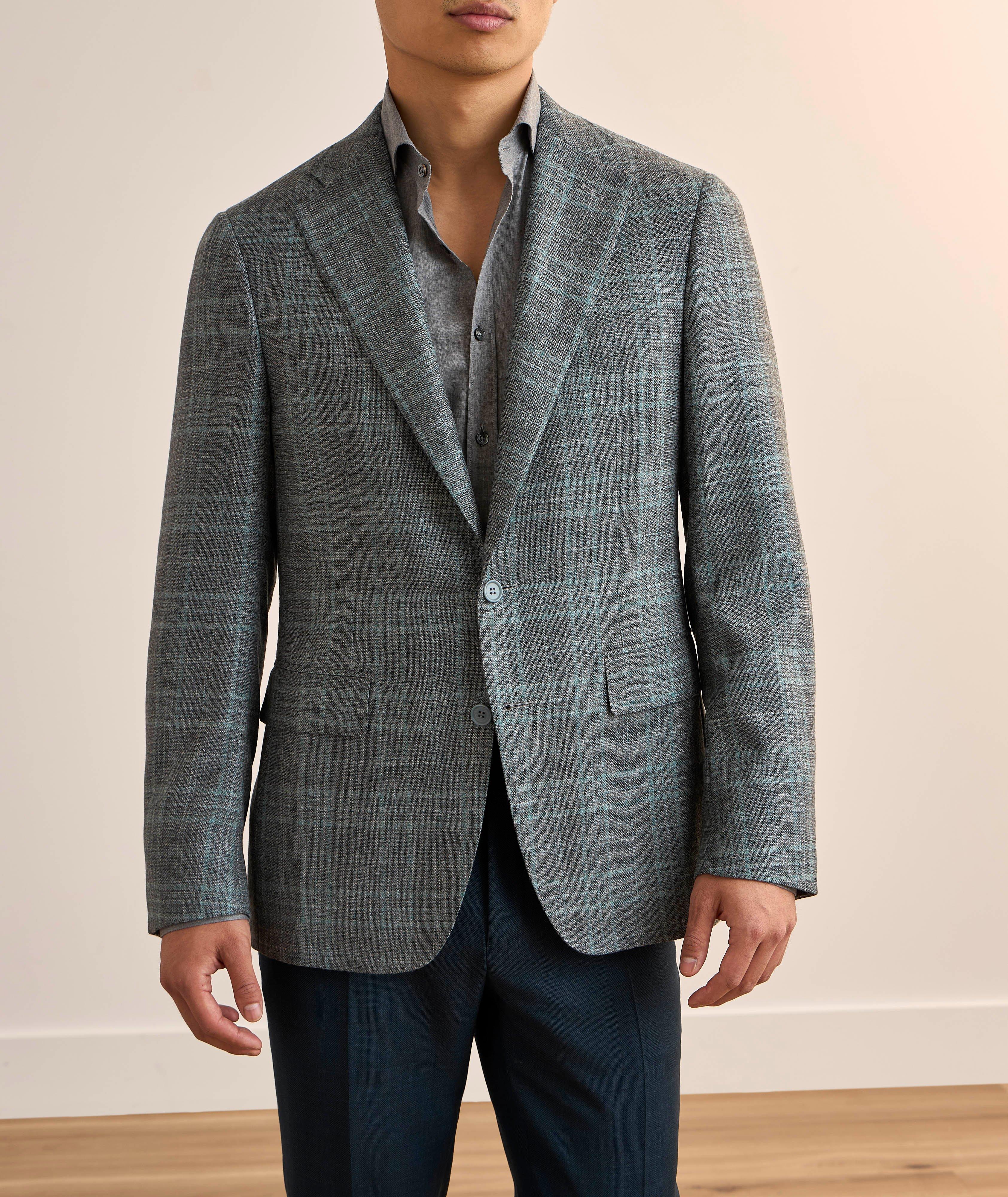 Capri Check Wool-Blend Sport Jacket image 1