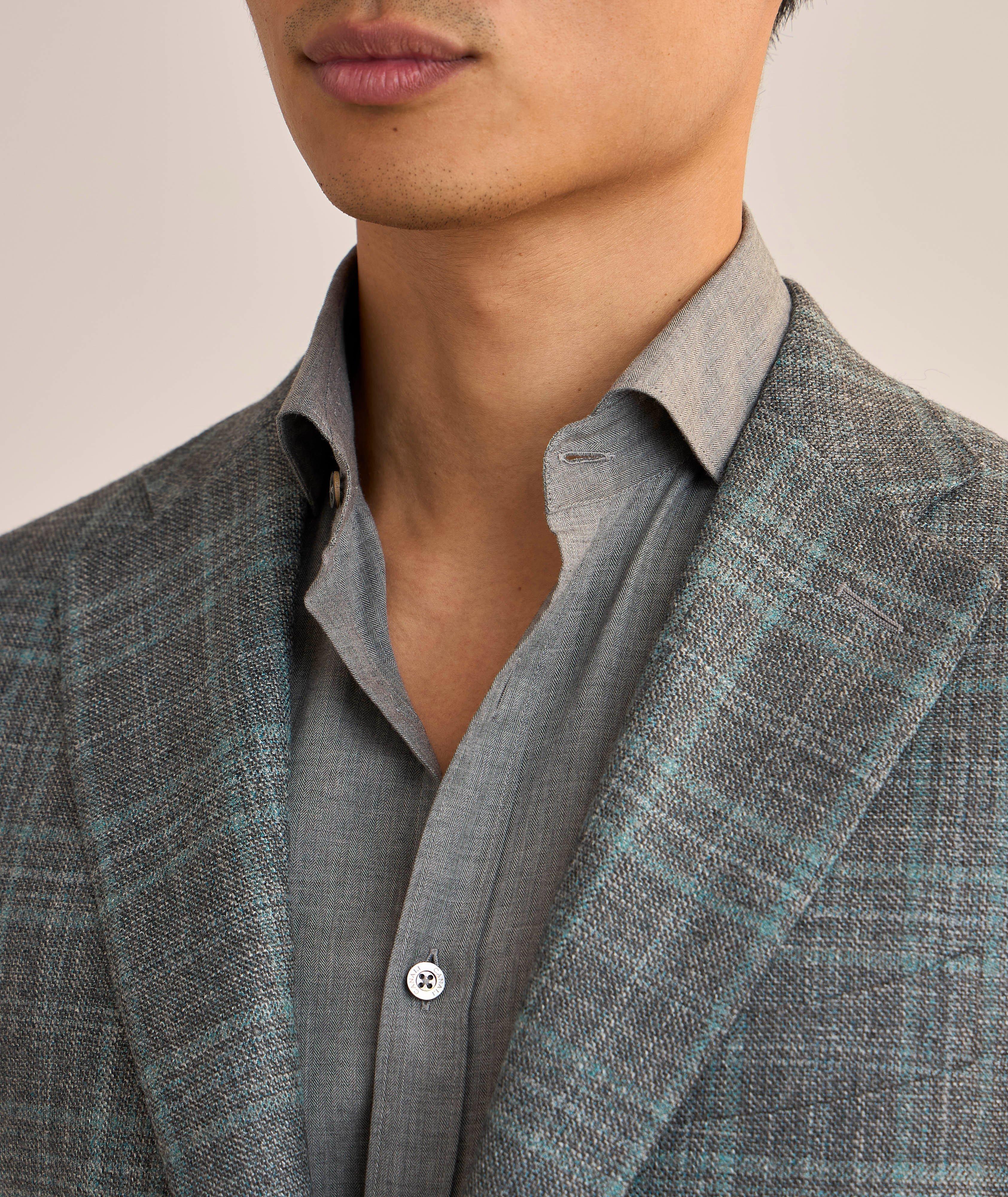 Capri Check Wool-Blend Sport Jacket image 3