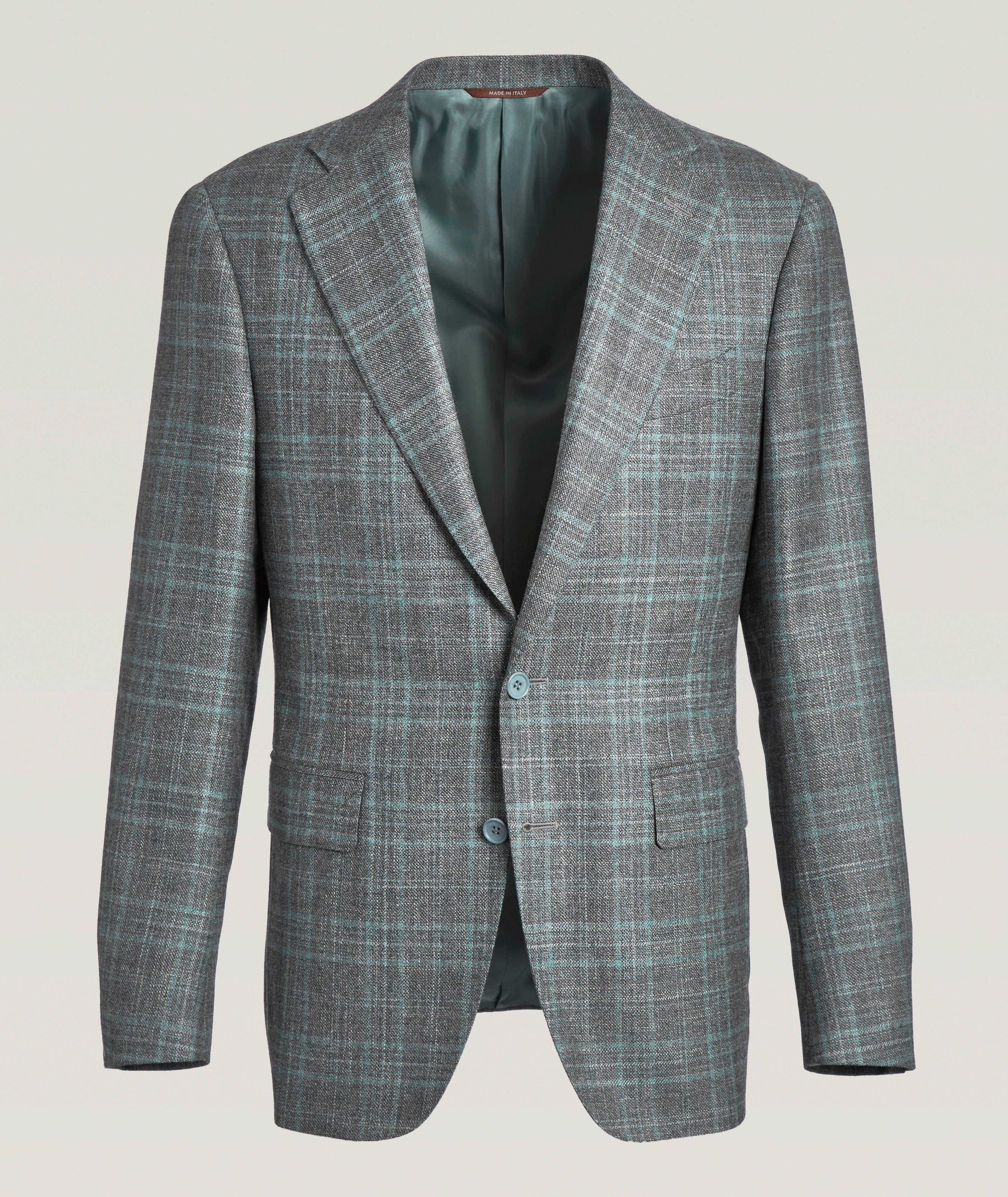 Capri Check Wool-Blend Sport Jacket image 0