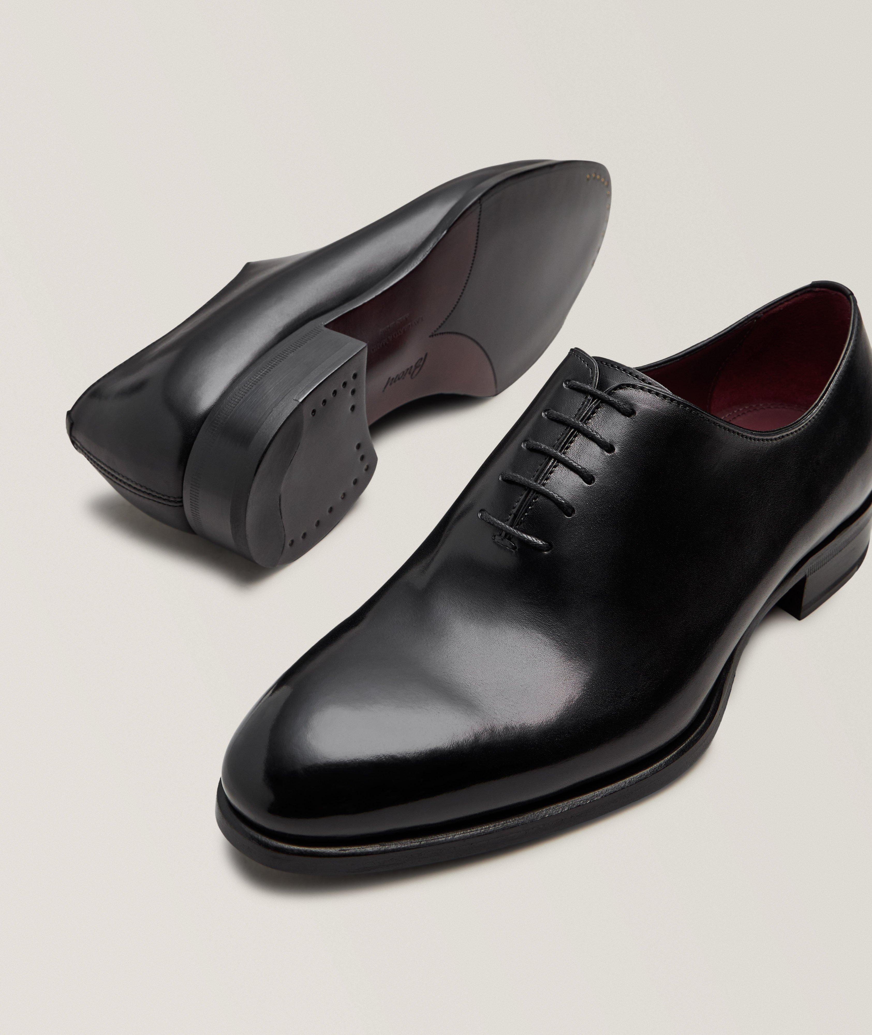 Polished Leather Oxfords image 3