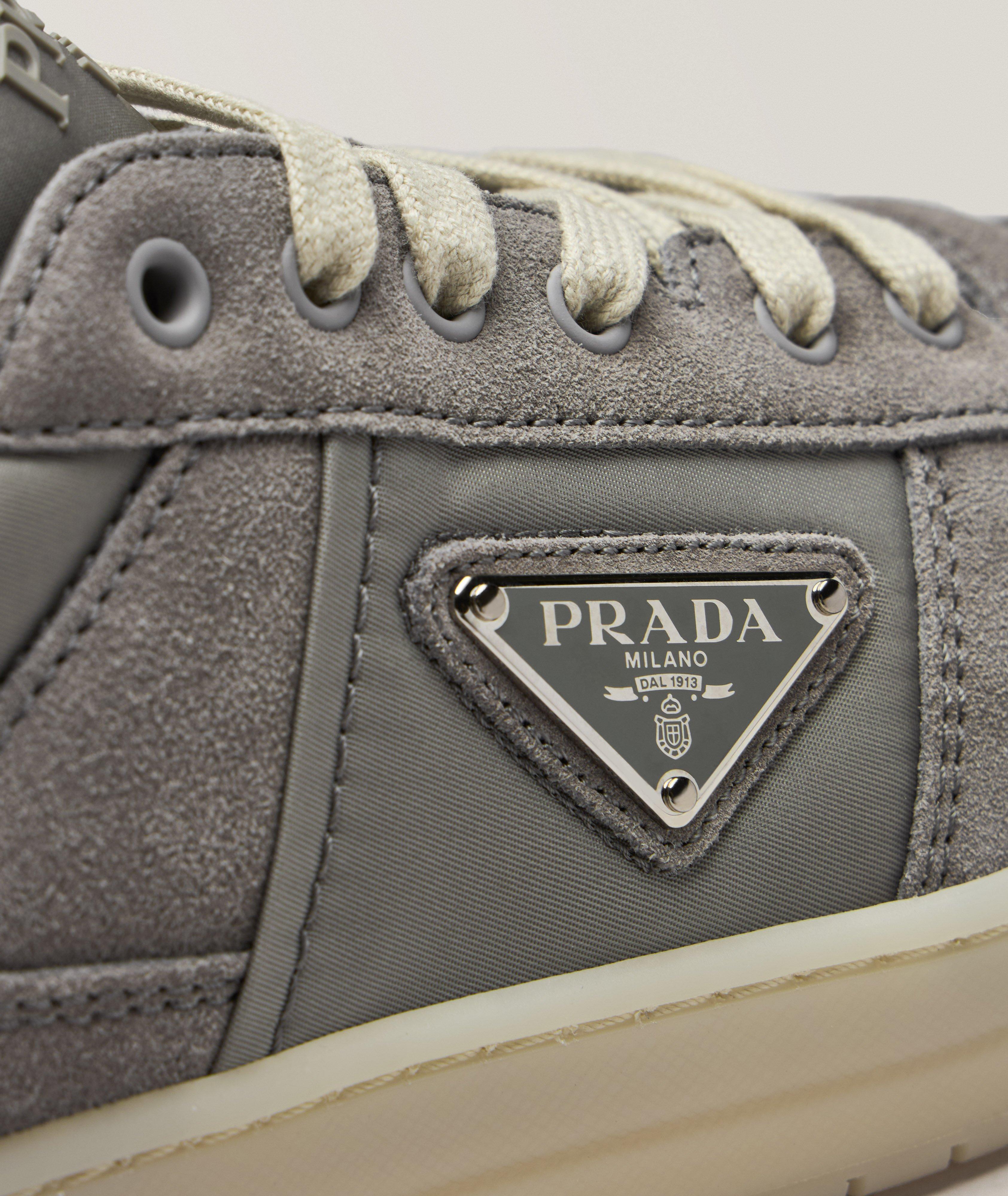 Downtown Re-Nylon & Suede Sneakers image 2