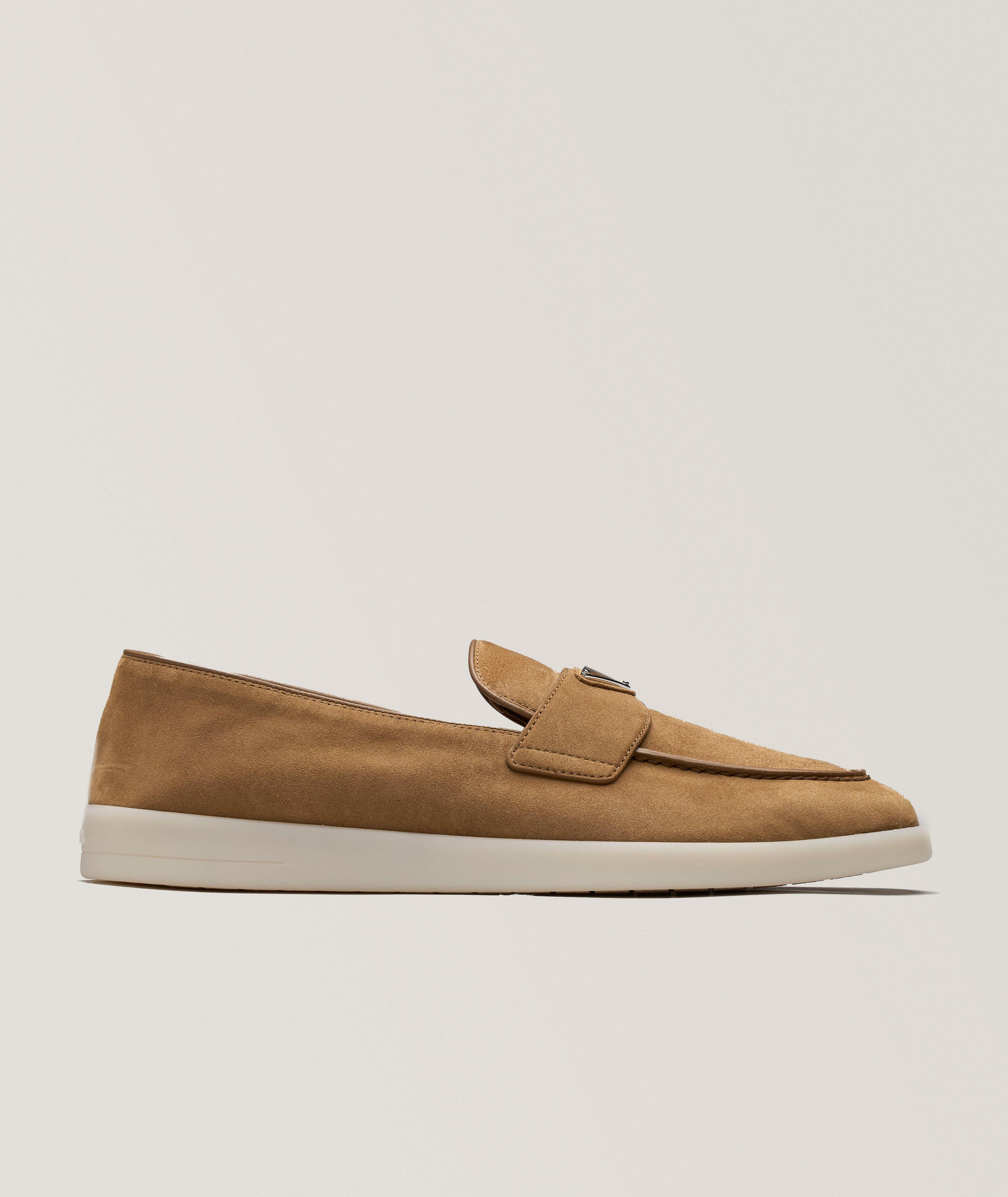 Saint Tropez Suede Logo Loafers  image 0