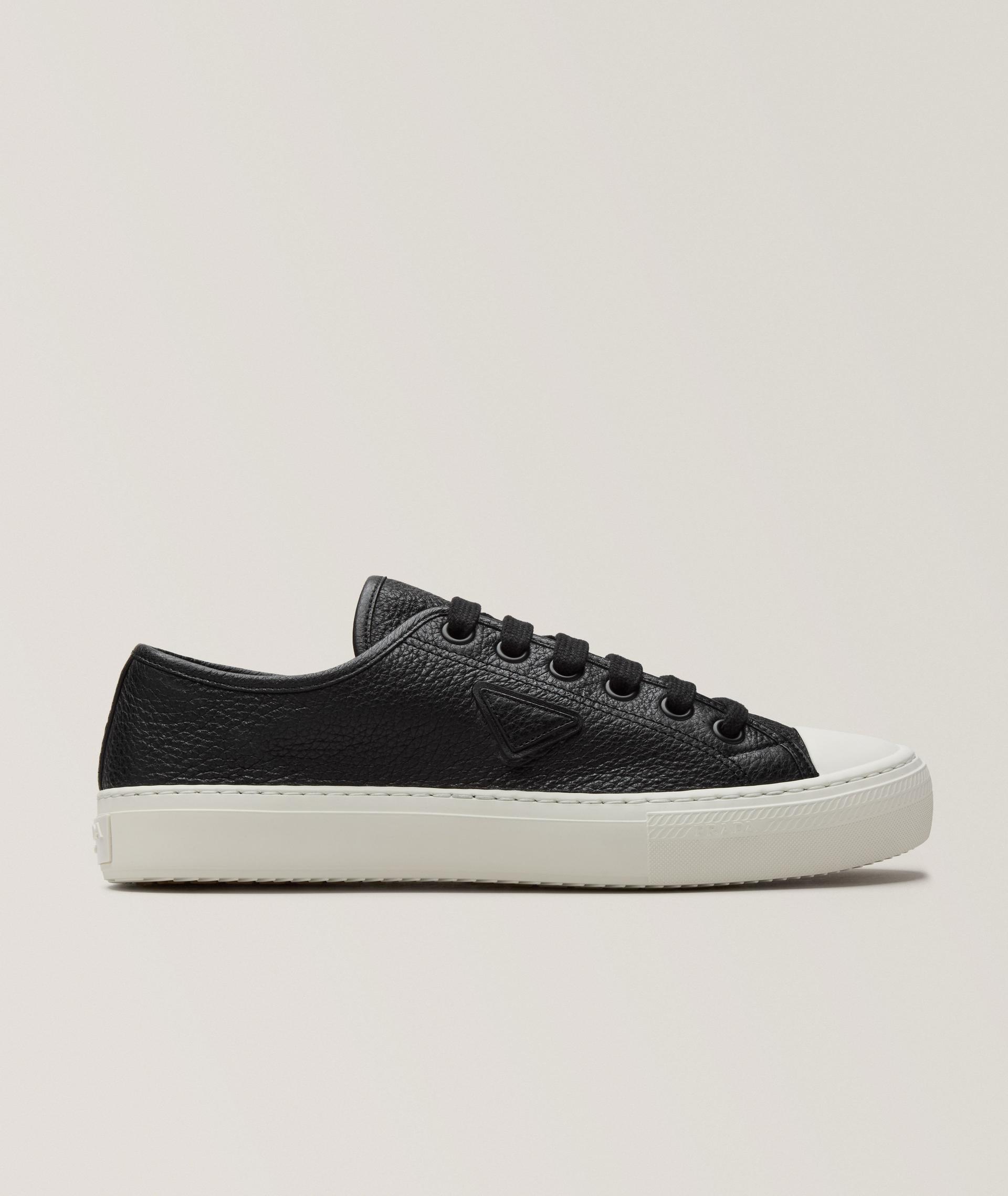 Chaussure sport en cuir à semelle en caoutchouc vulcanisé image 0