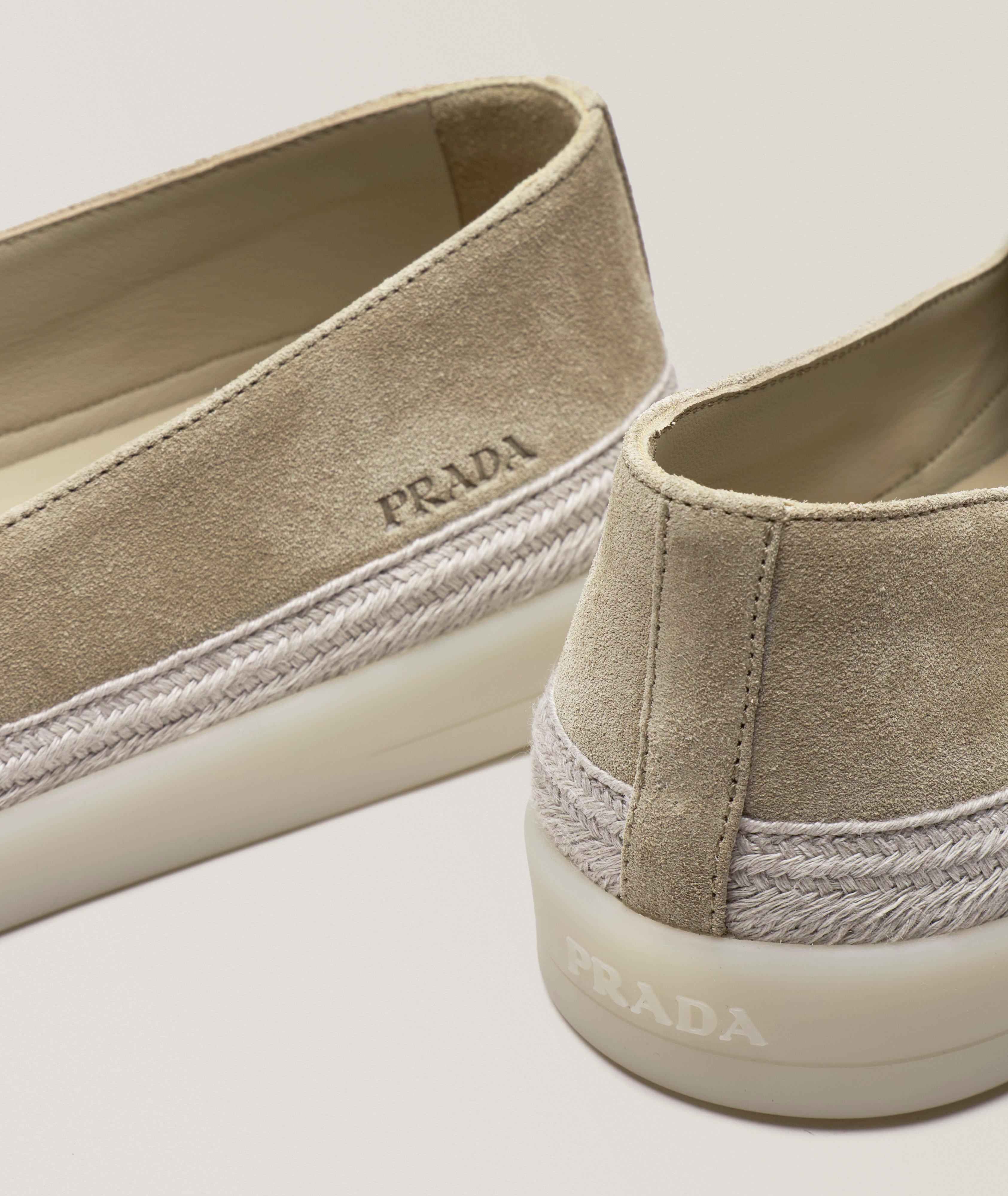 Saint Tropez Suede Rope-Trim Loafers  image 2