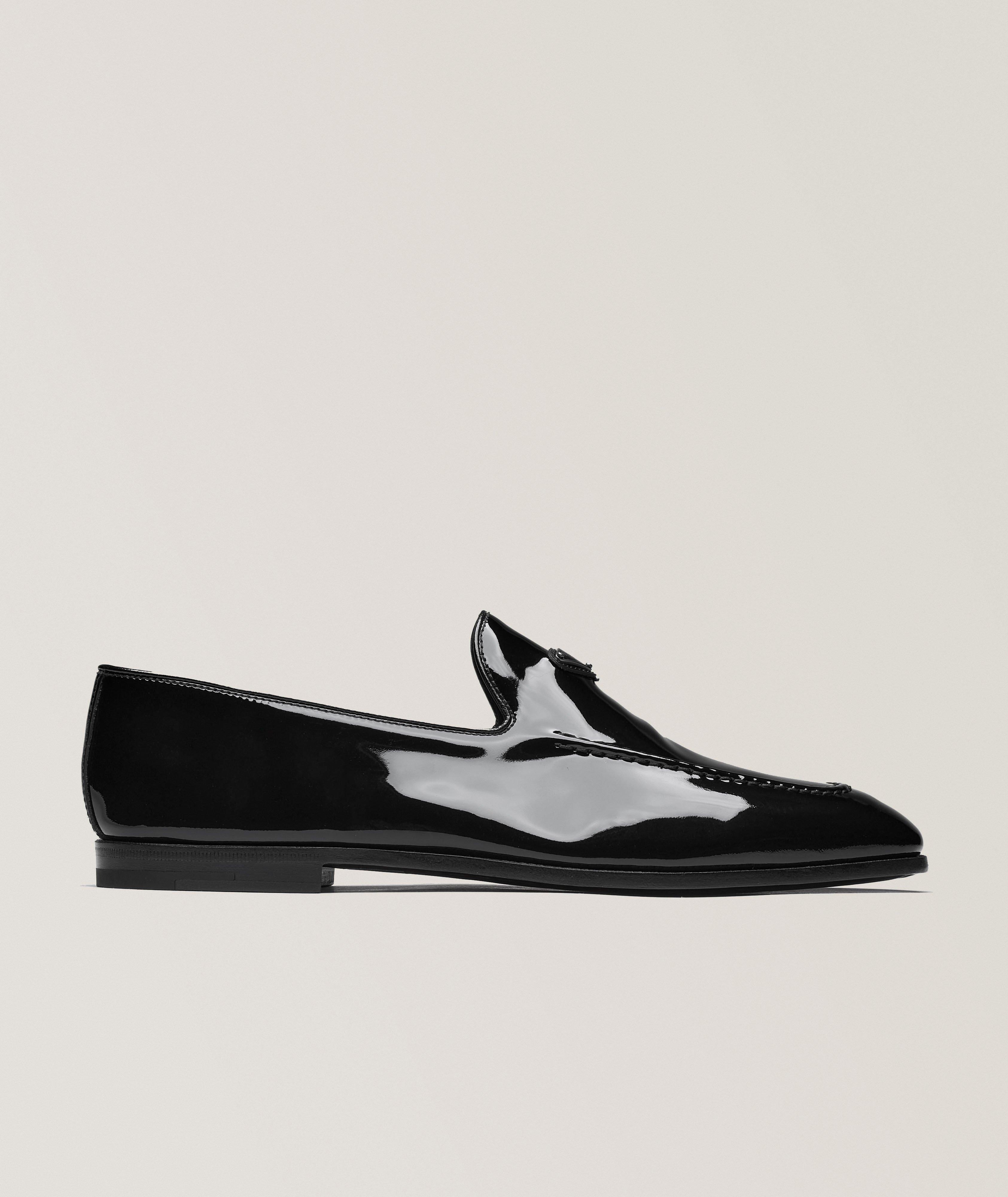 Venetian Logo Patent Leather Loafers image 0