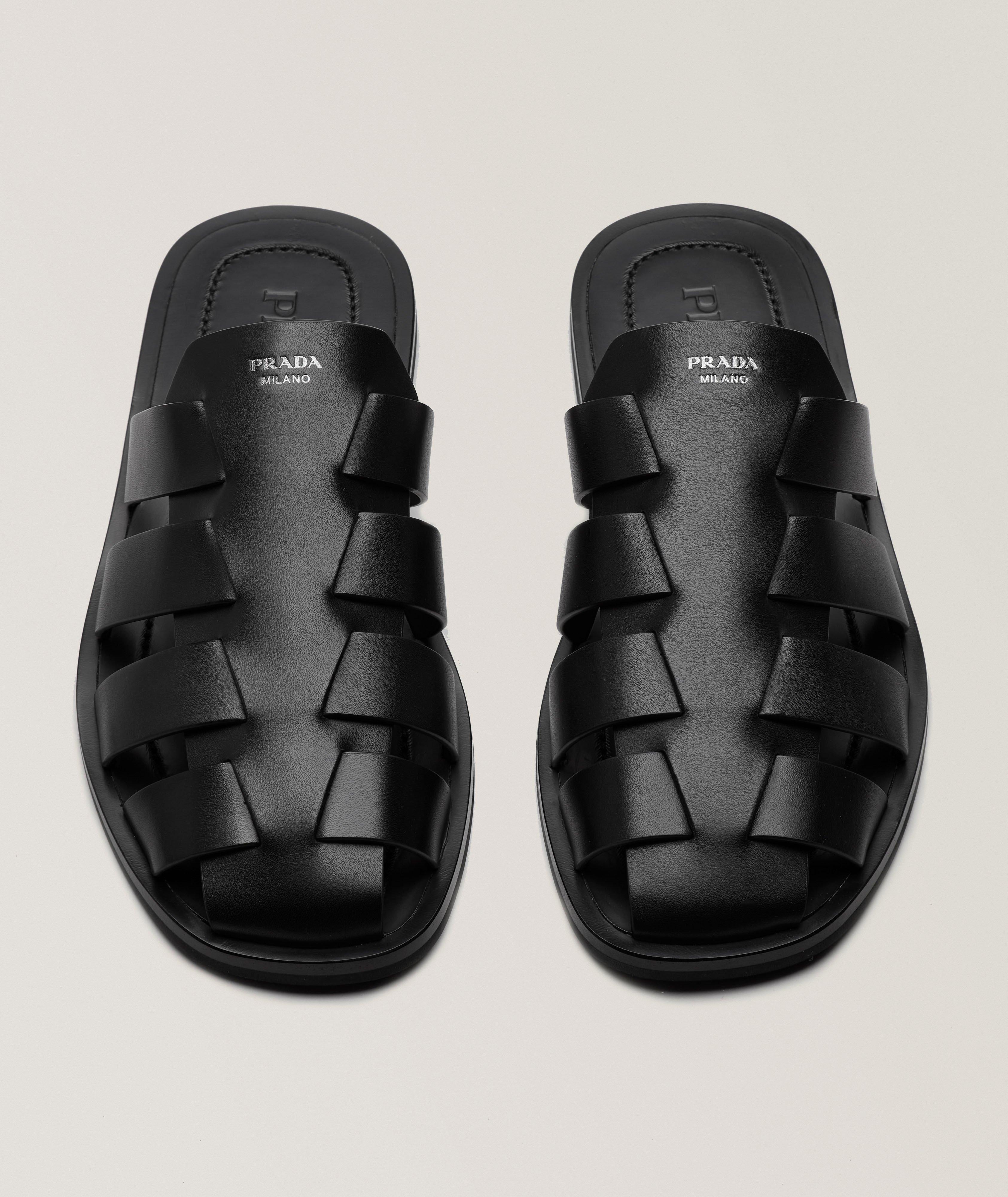Leather Cage Sandals  image 1