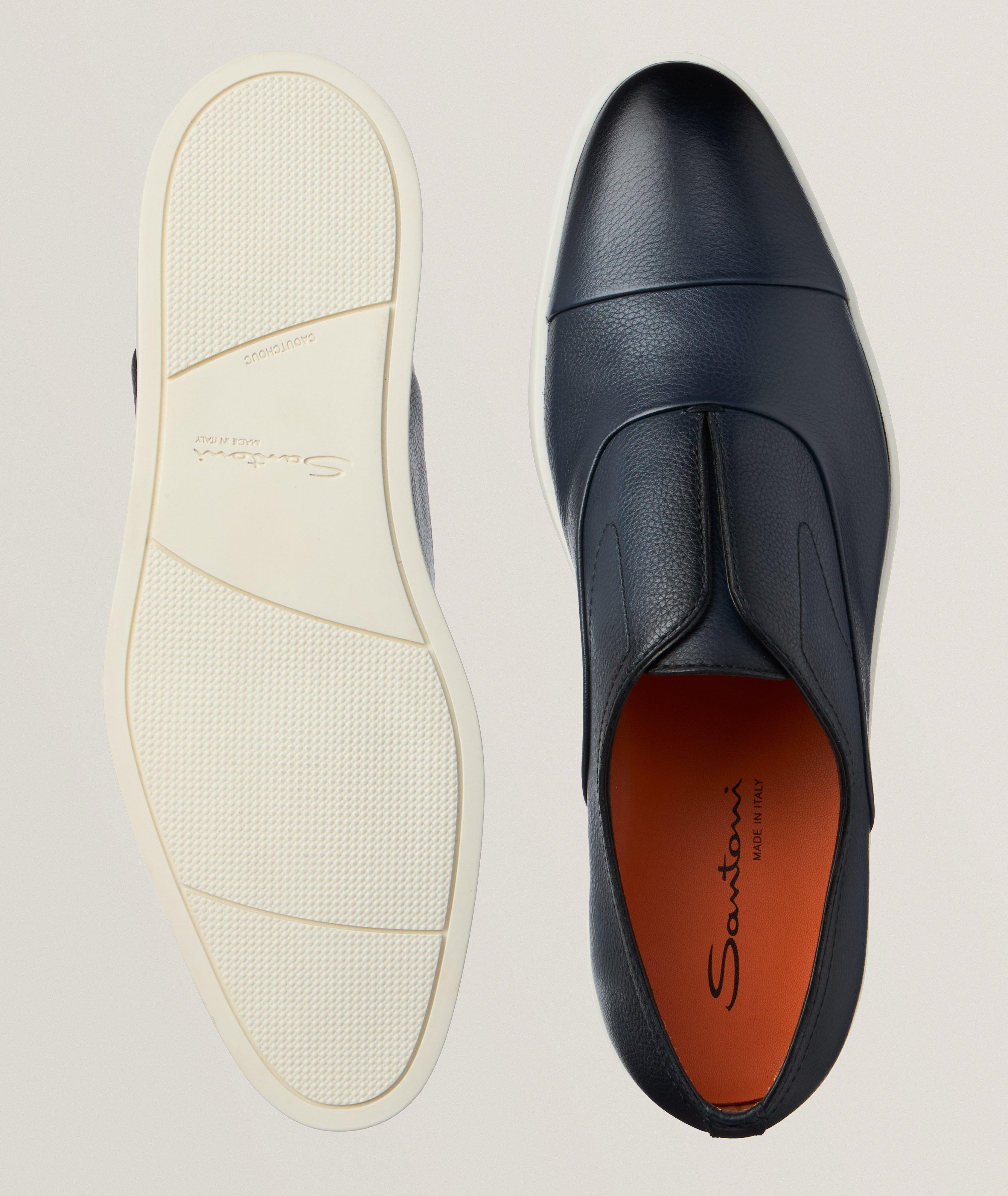 Atlantis Cap-Toe Leather Sneakers image 2