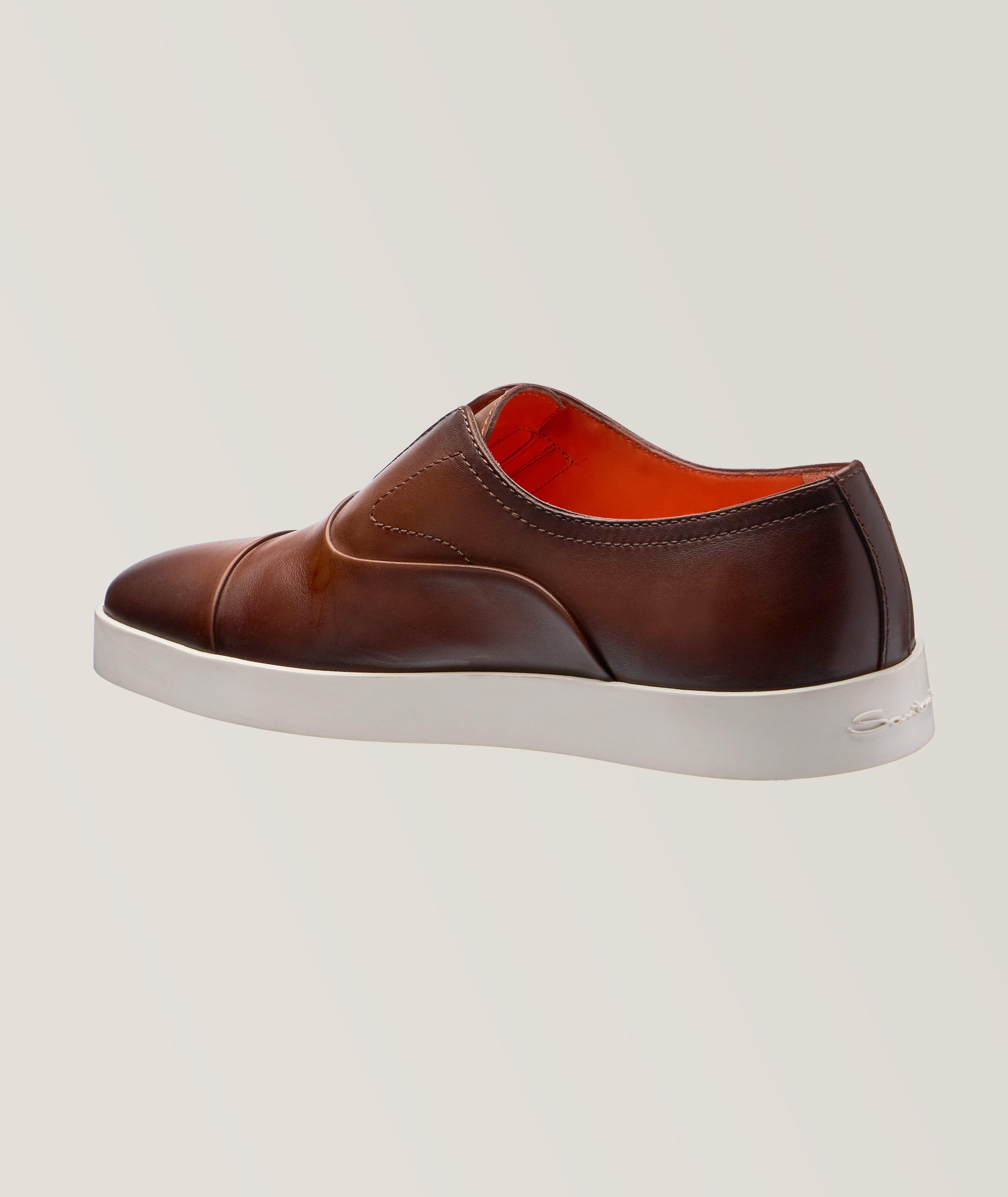 Atlantis Leather Slip-On Sneakers image 1