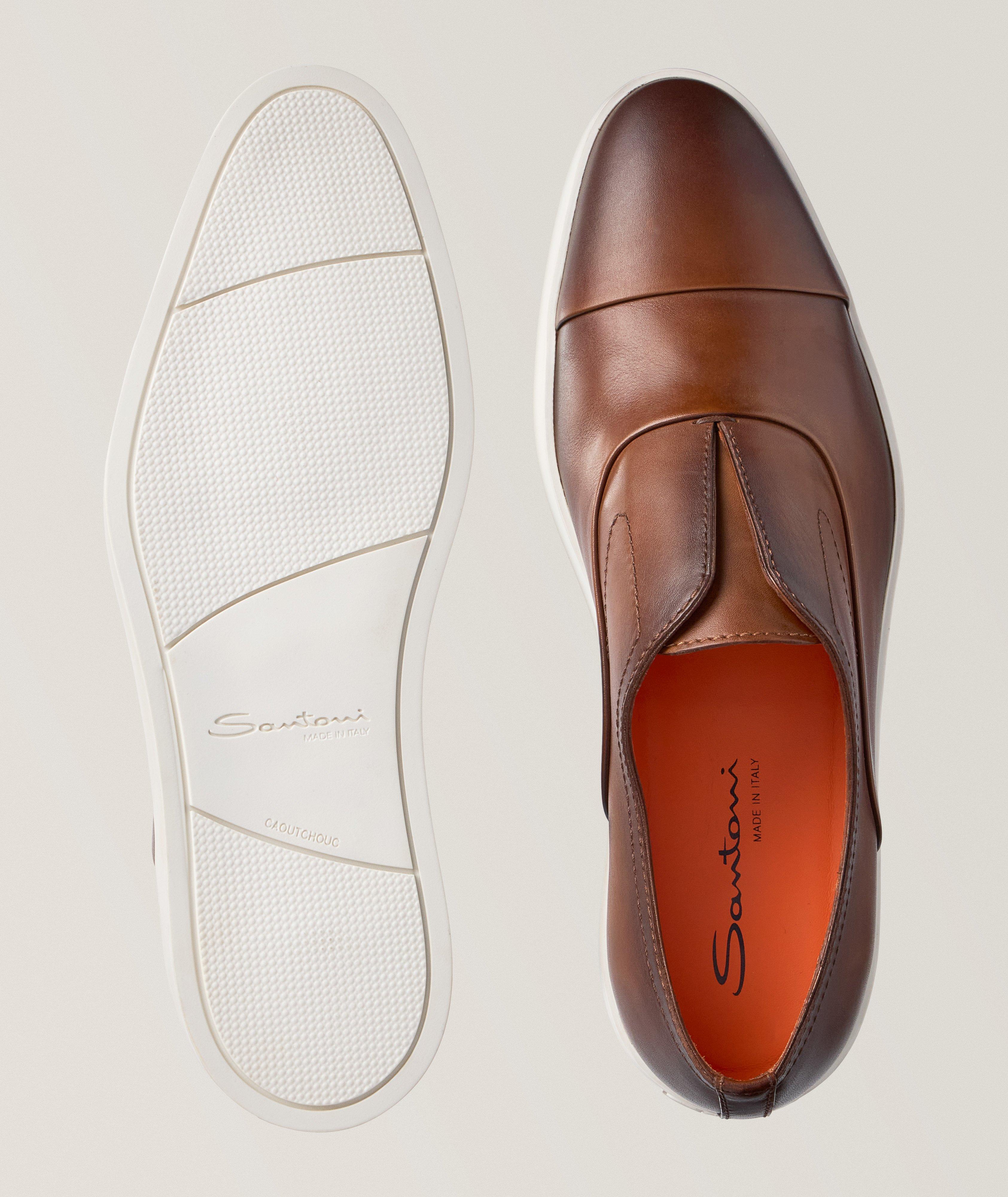 Atlantis Leather Slip-On Sneakers image 2