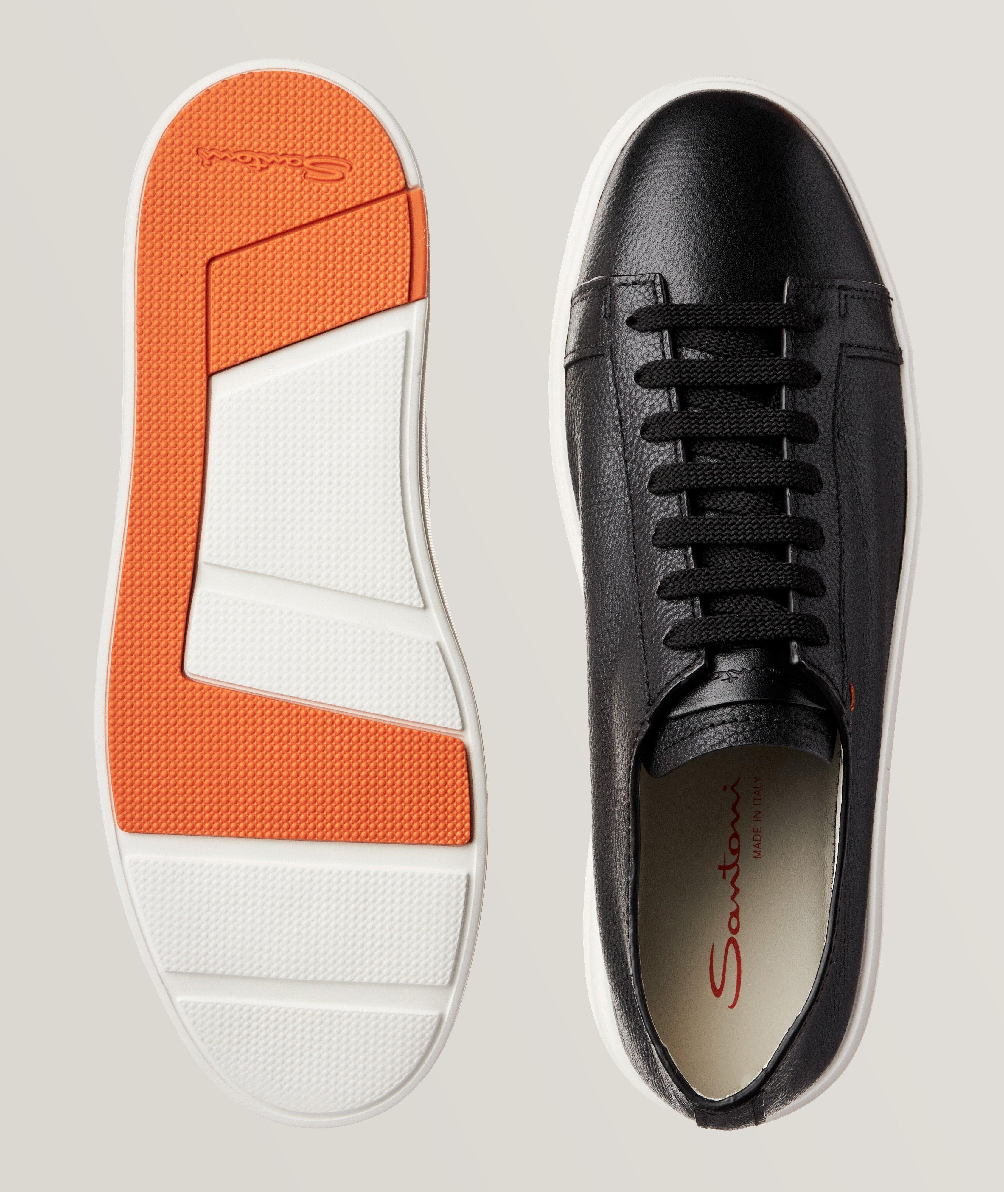 Pebbled Deerskin Sneakers image 2