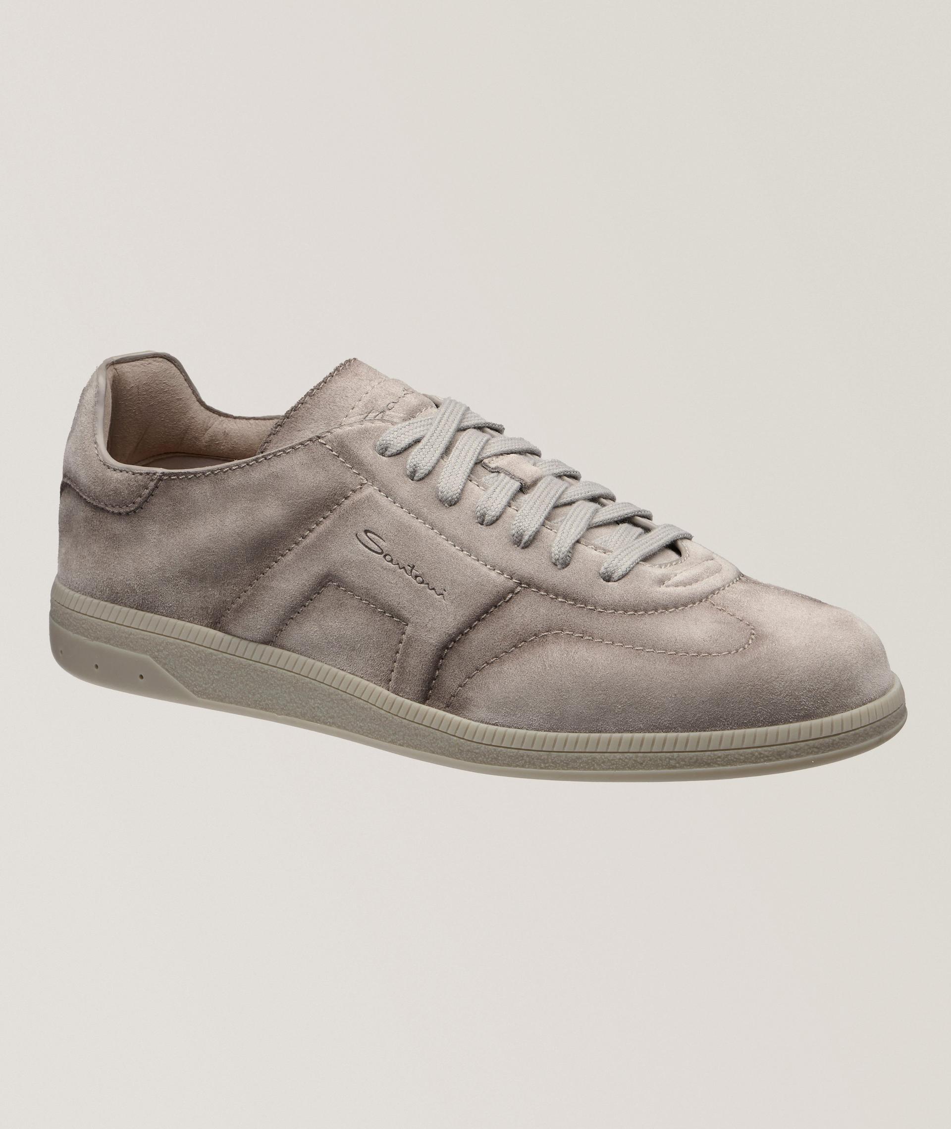 Retro Tonal Suede Sneakers image 0