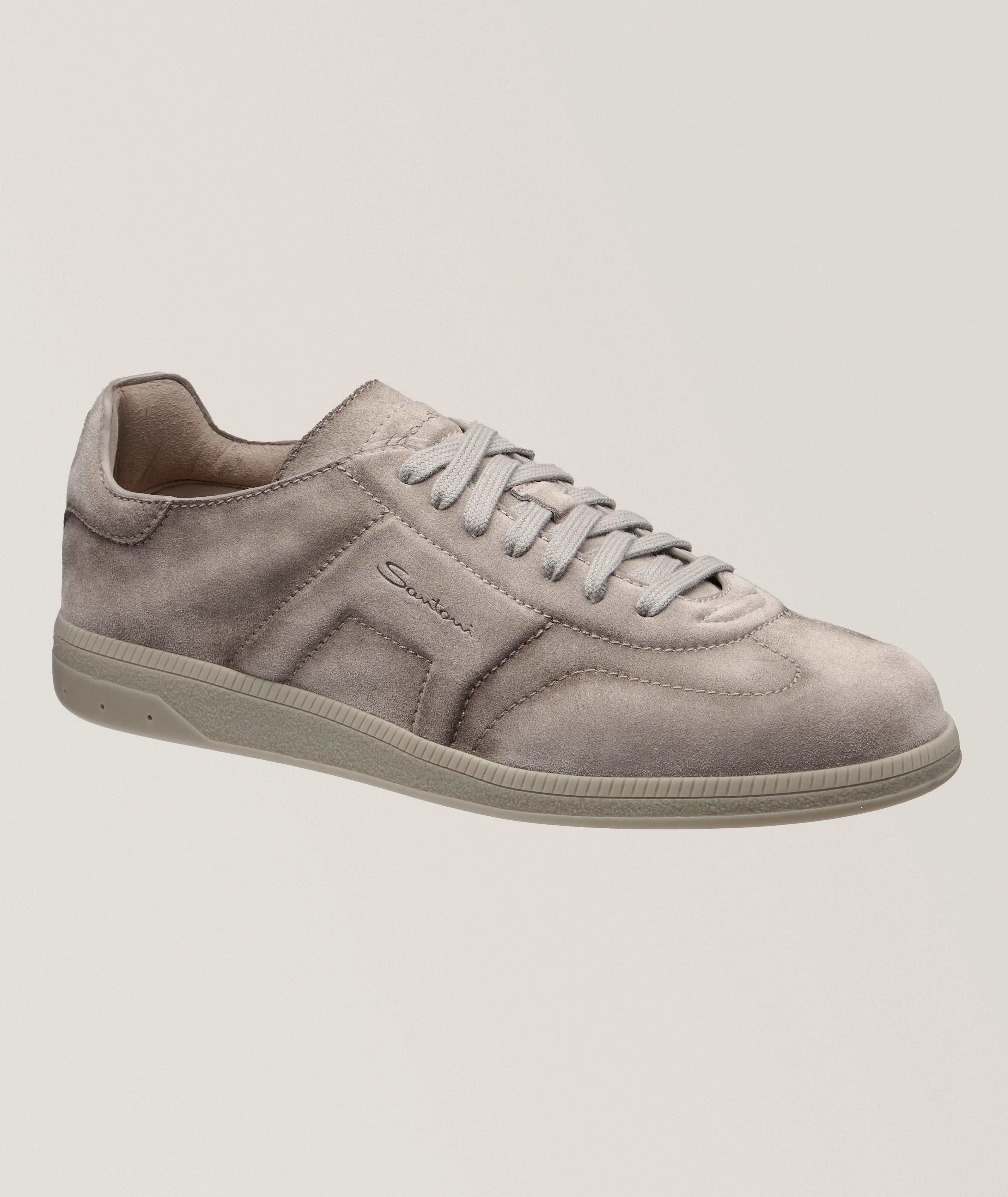 Retro Tonal Suede Sneakers image 0