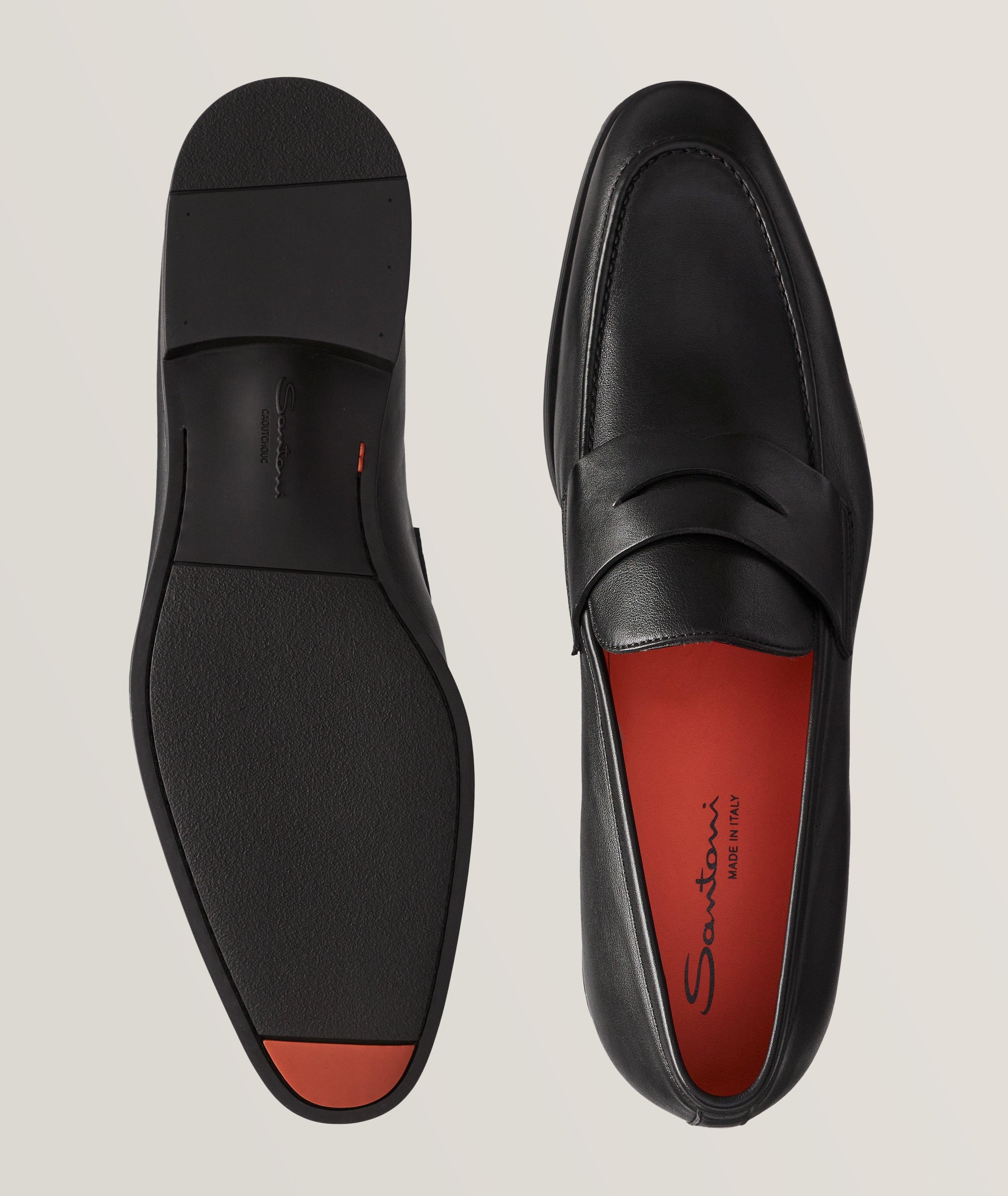 Simon Leather Penny Loafers image 2