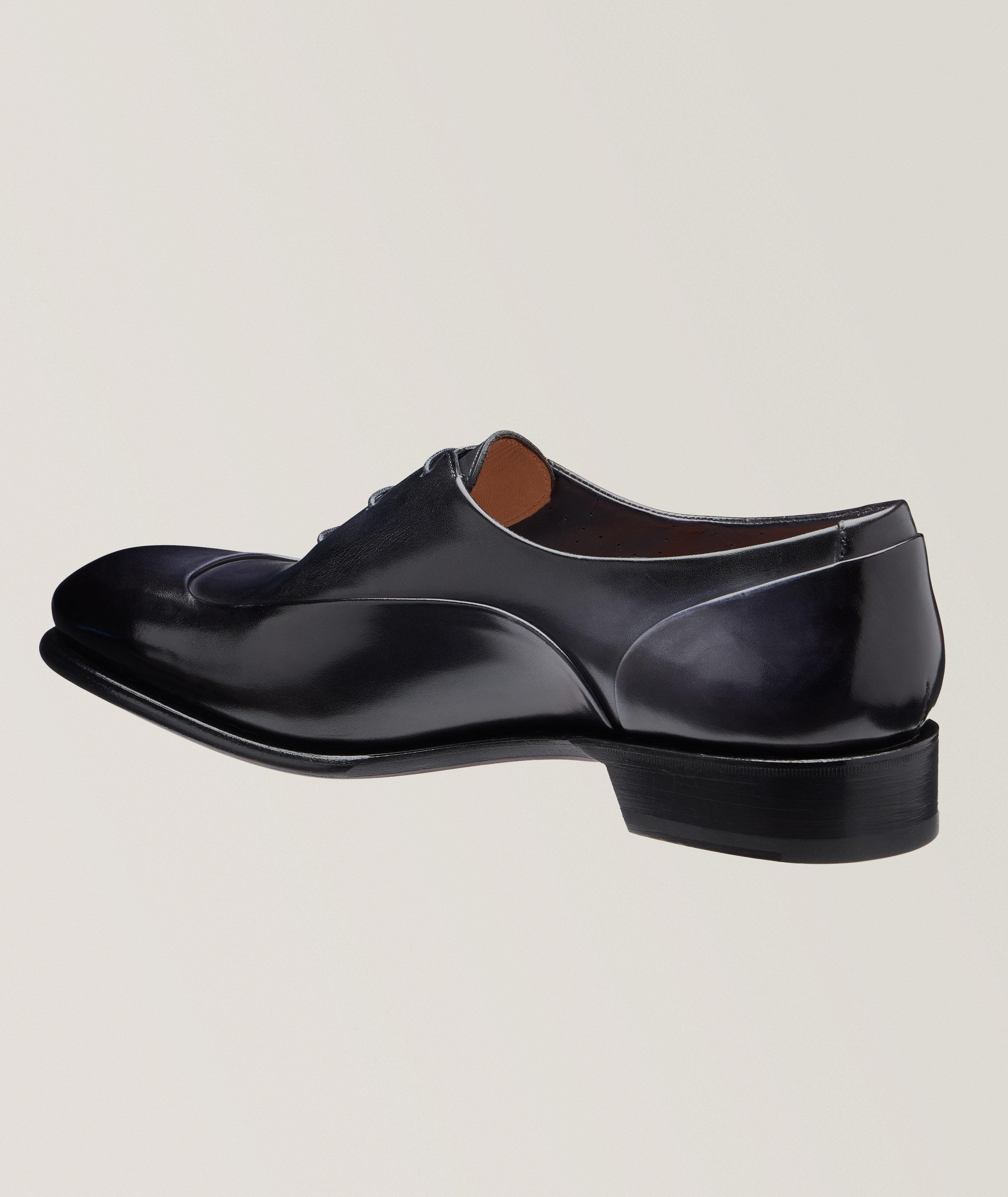 Burnished Leather Oxfords image 1