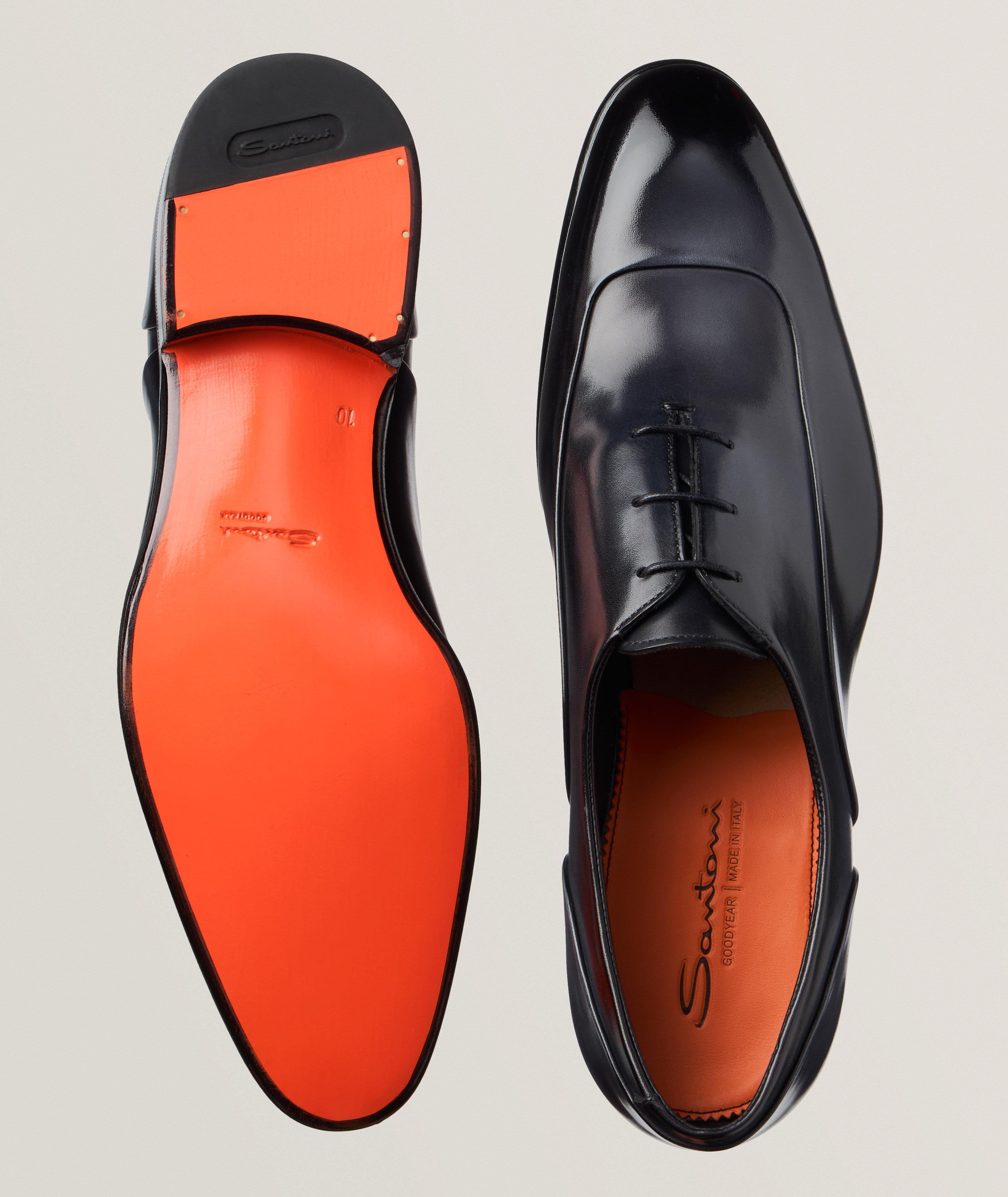 Burnished Leather Oxfords image 2