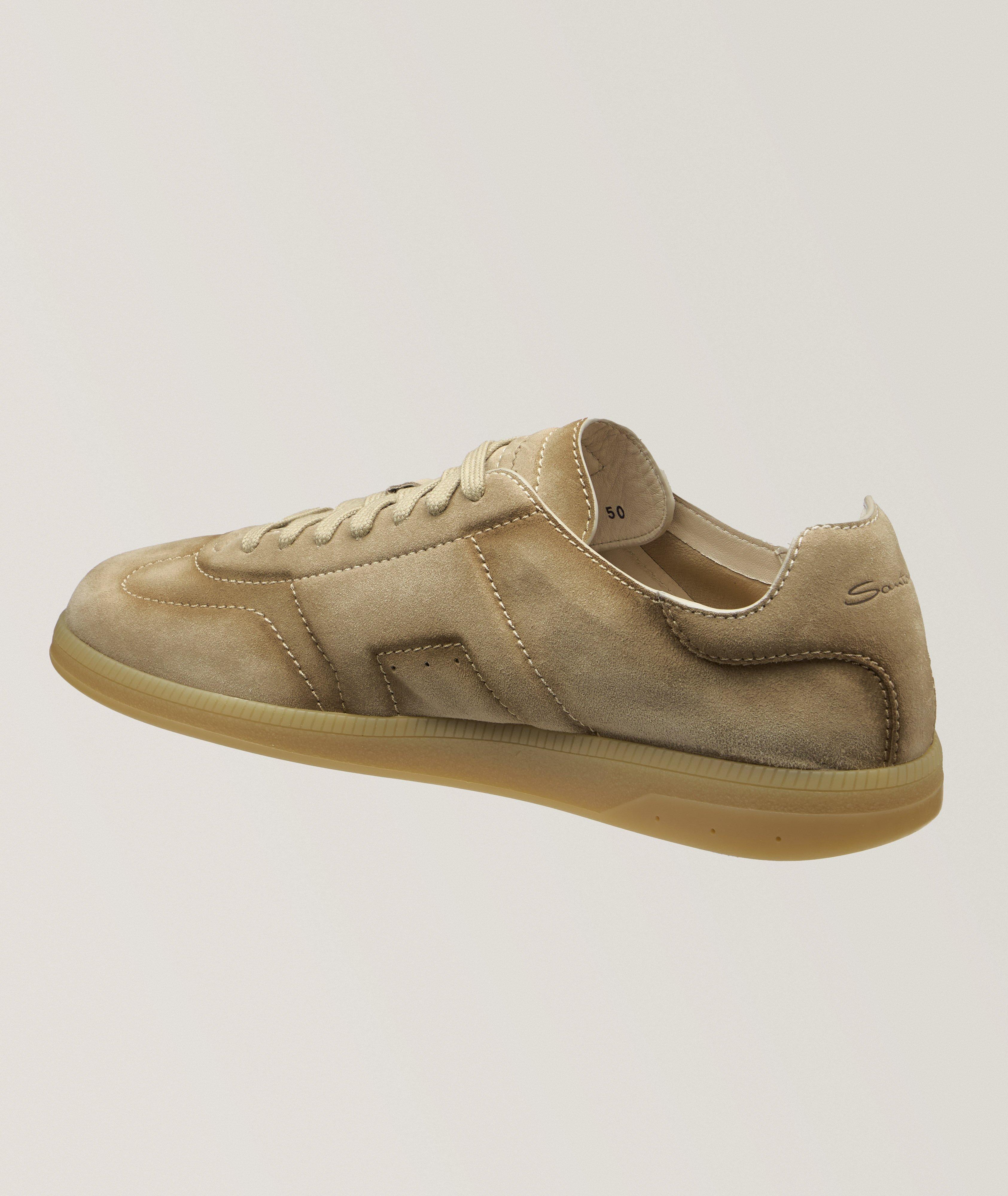 Chaussure sport de style rétro en suède, collection Easy image 1