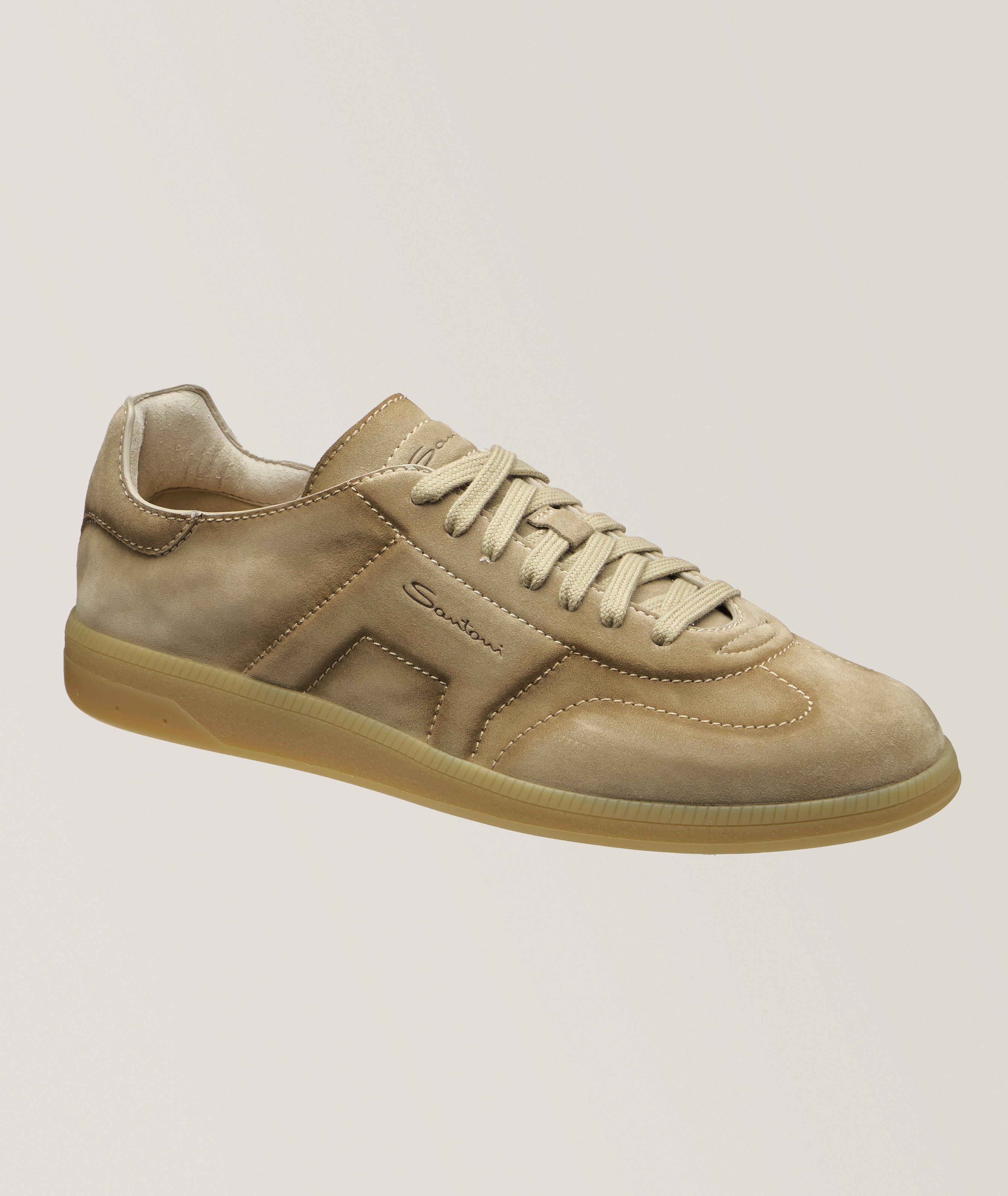 Chaussure sport de style rétro en suède, collection Easy image 0