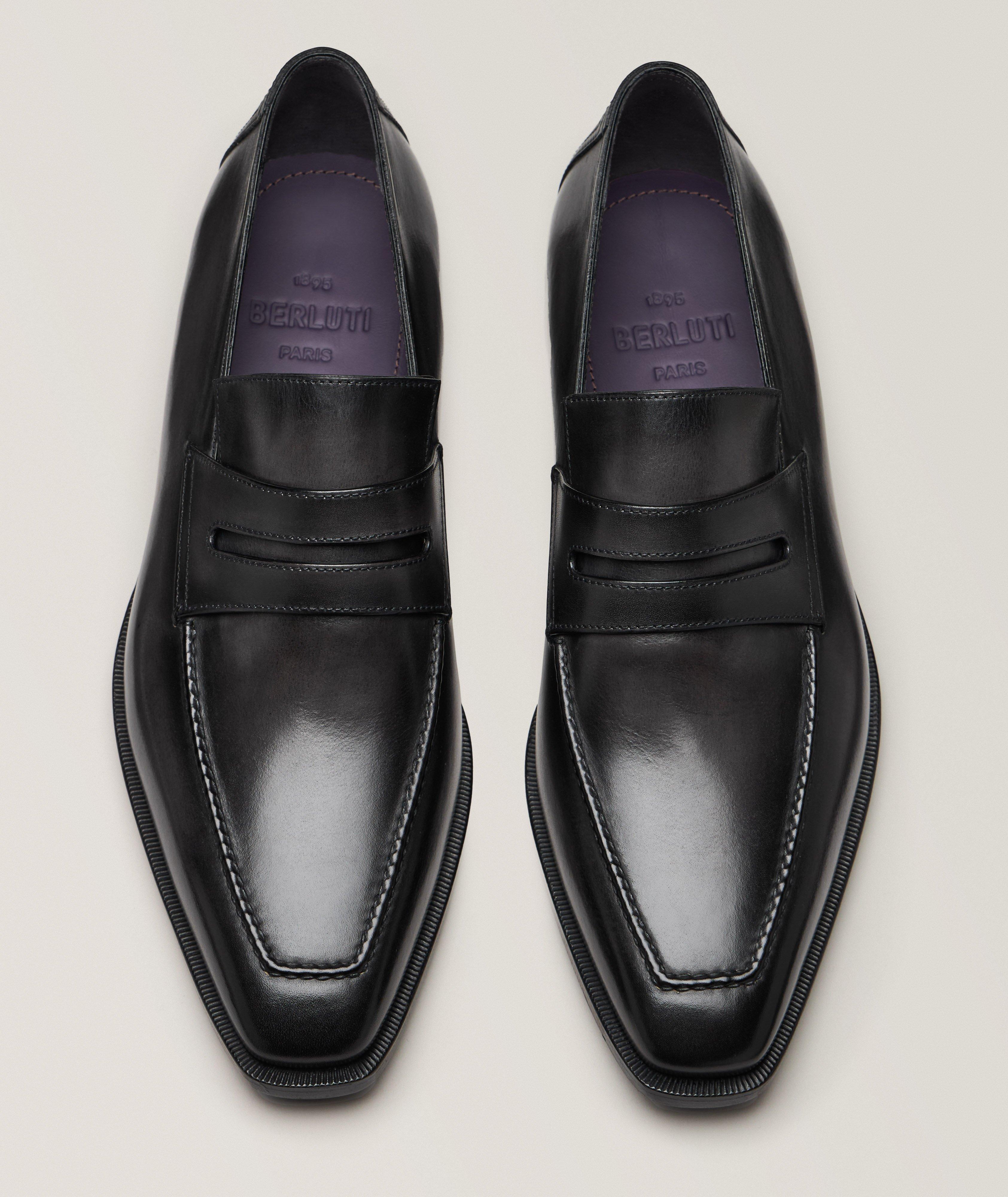 Demesure Leather Penny Loafers image 1