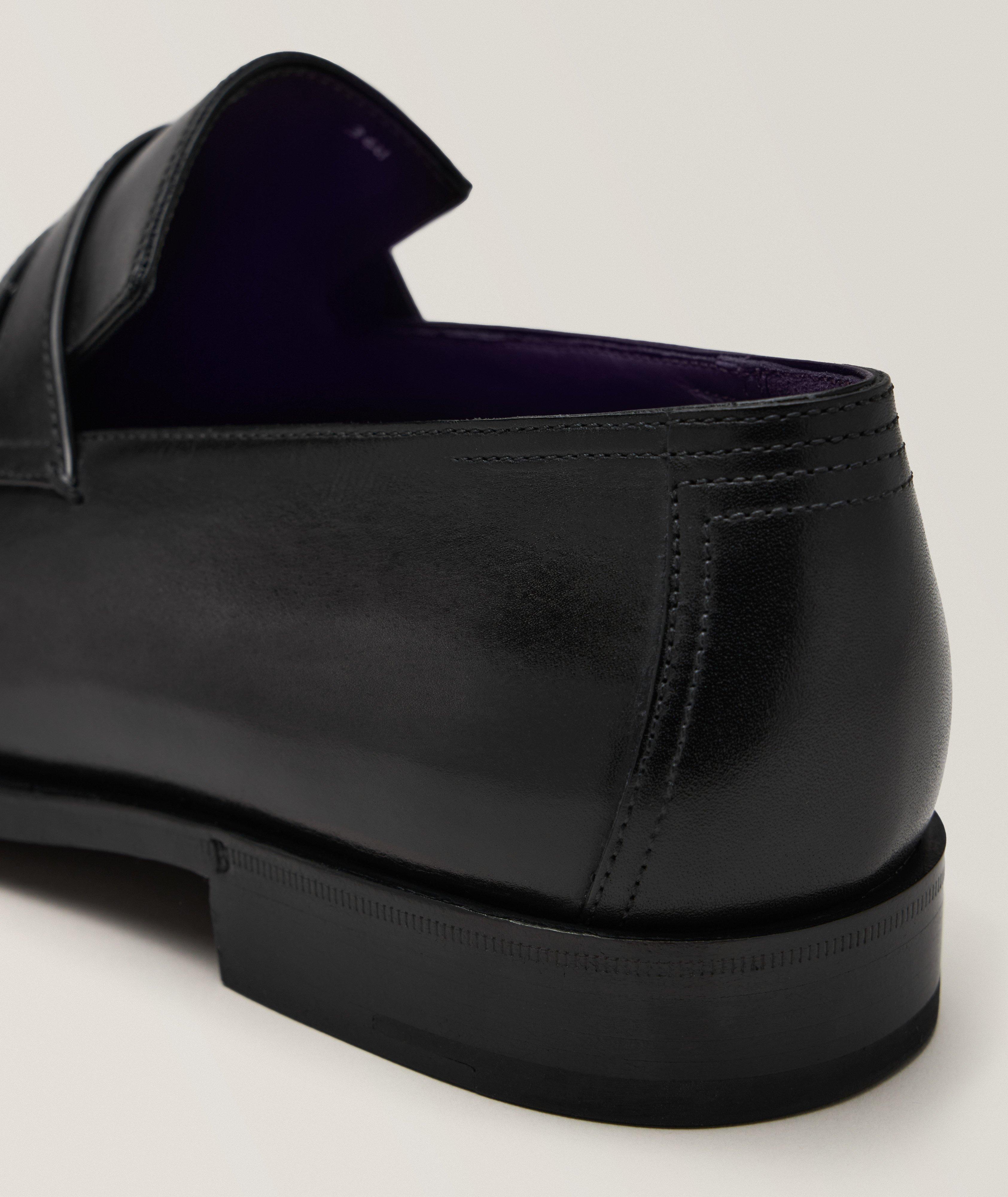 Demesure Leather Penny Loafers image 2