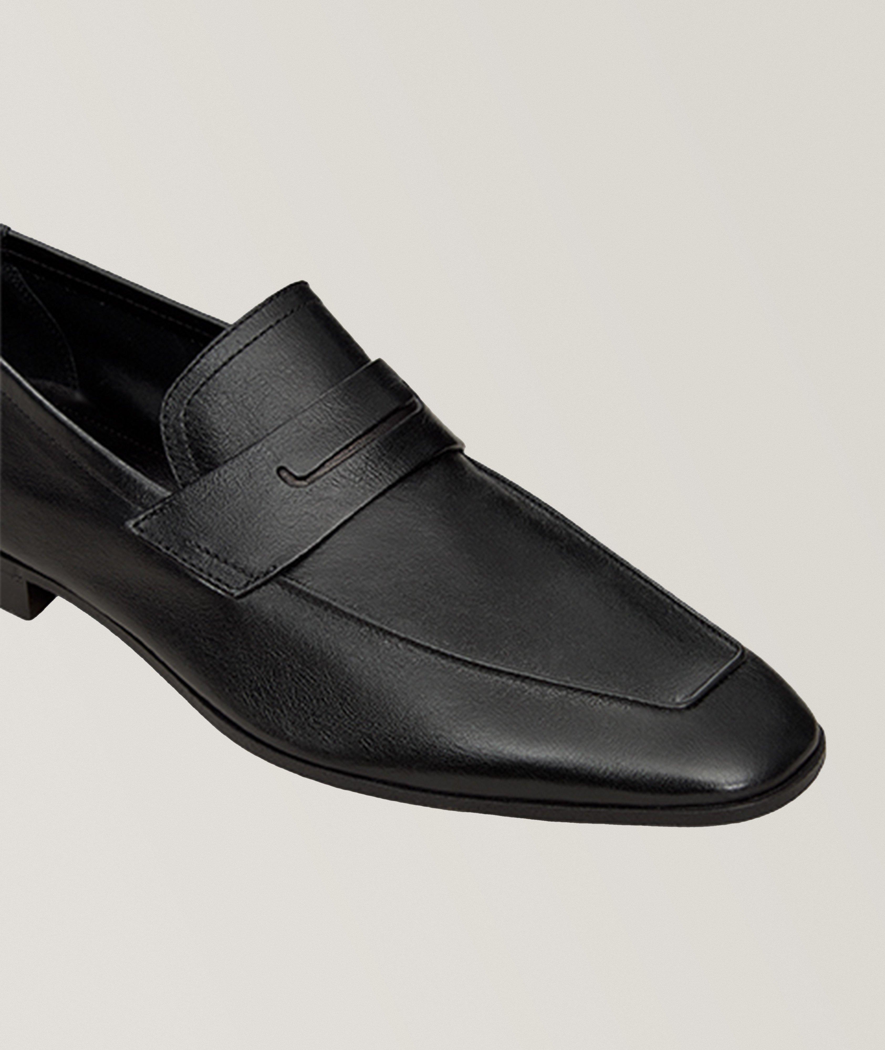 Lorenzo Kangaroo Leather Penny Loafers image 2