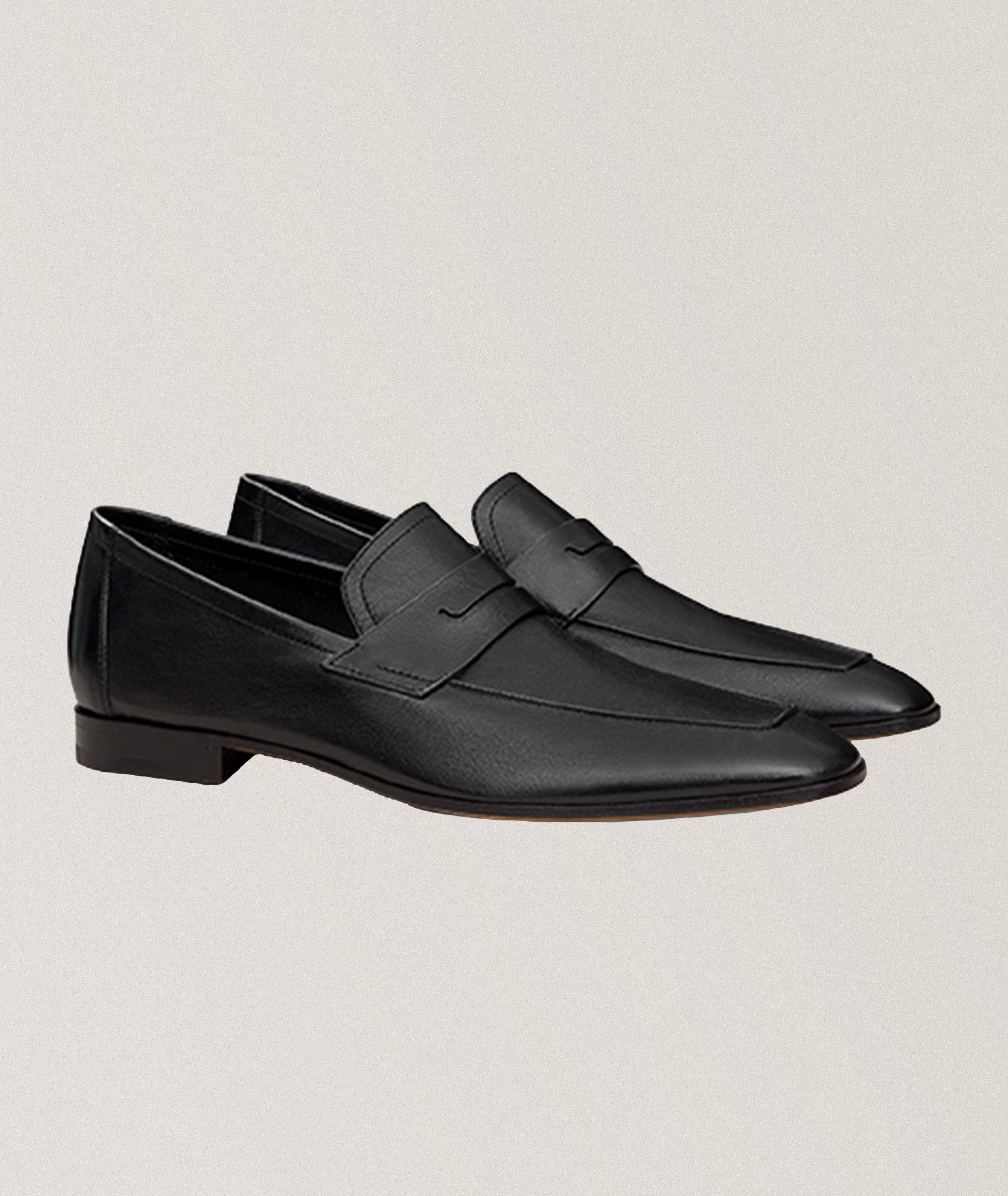 Lorenzo Kangaroo Leather Penny Loafers image 4
