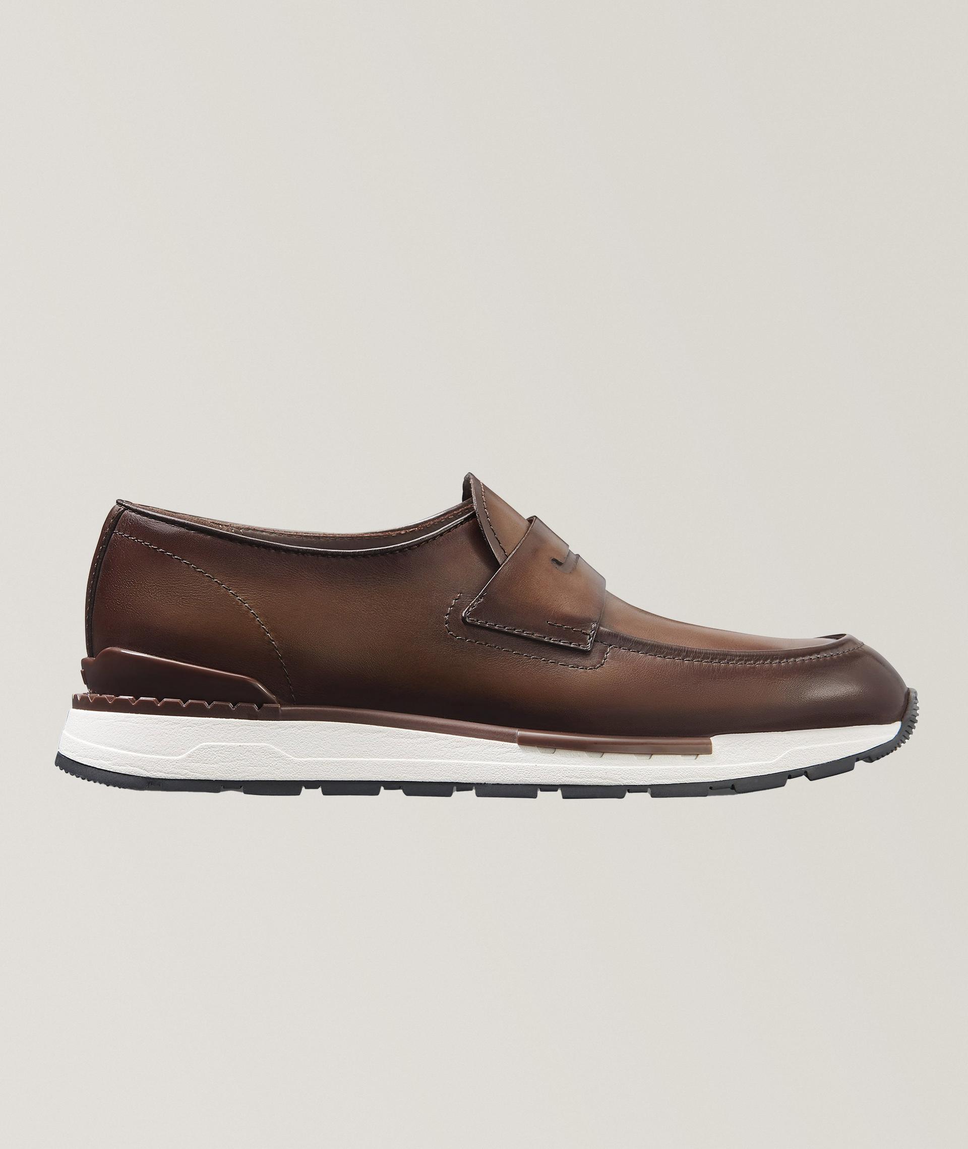 Berluti Fast Track Venezia Calf Leather Sneakers | Casual