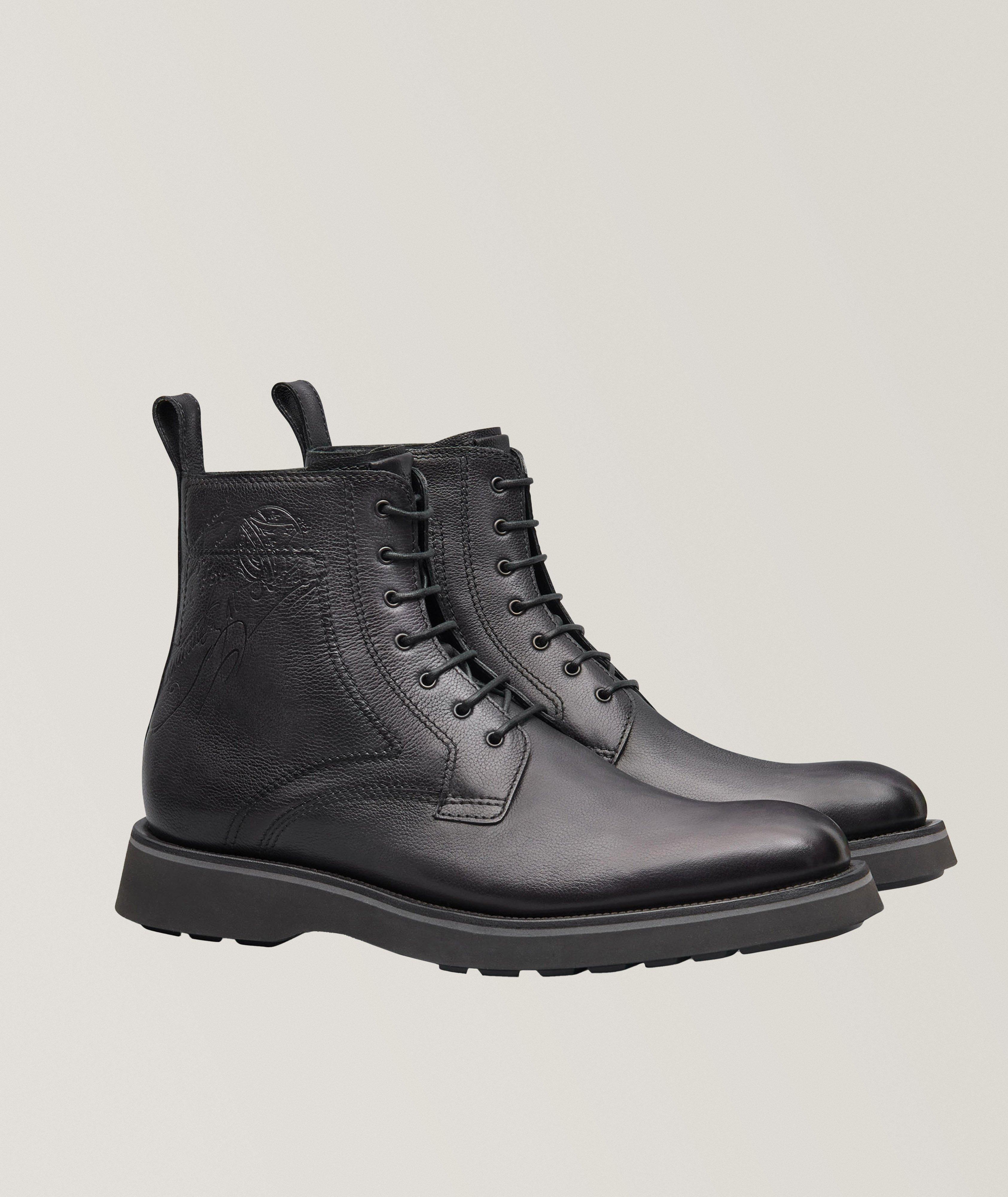 Alessio Scritto Leather Boots image 4
