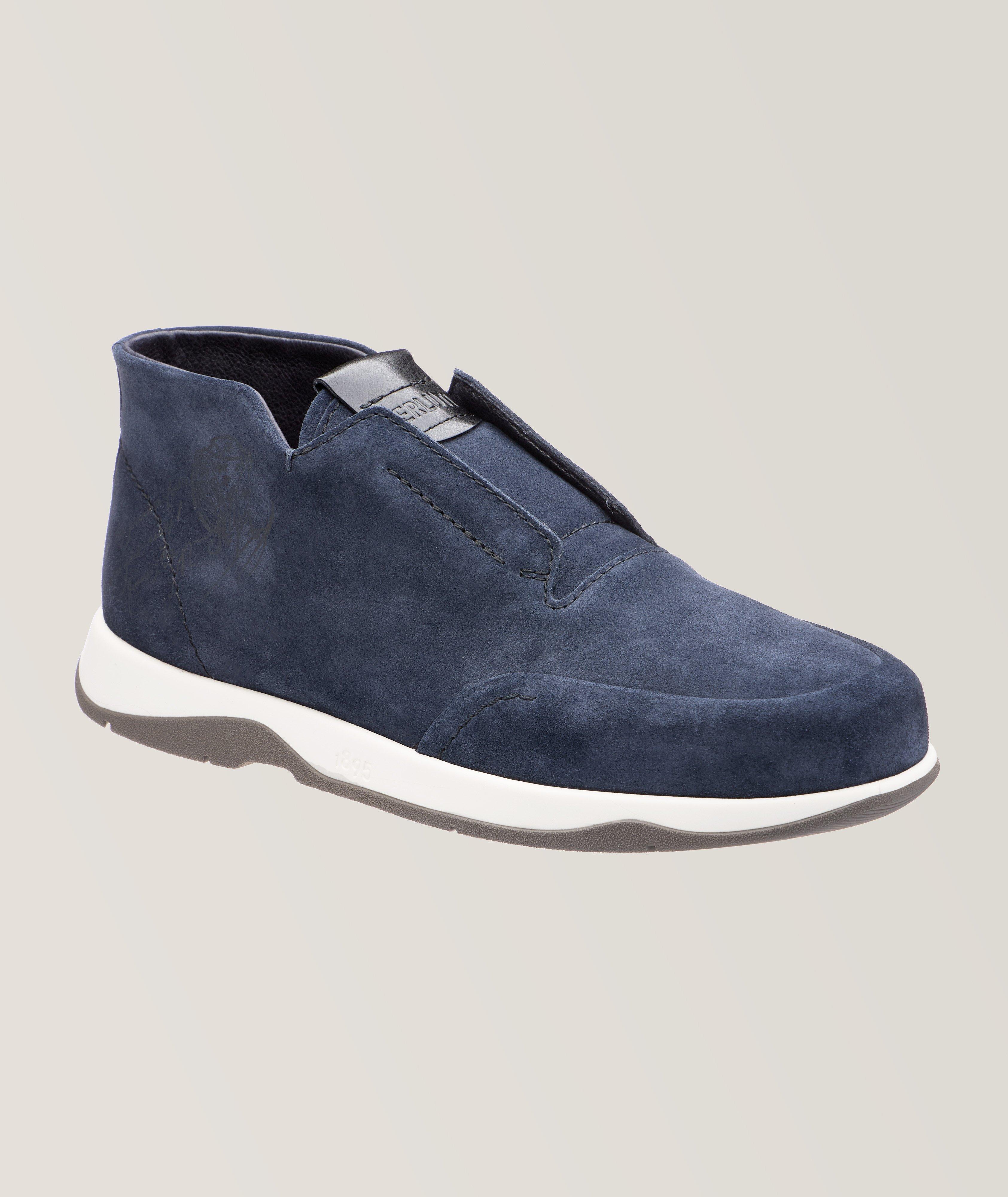 Échappée Scritto Suede Half Boots image 0