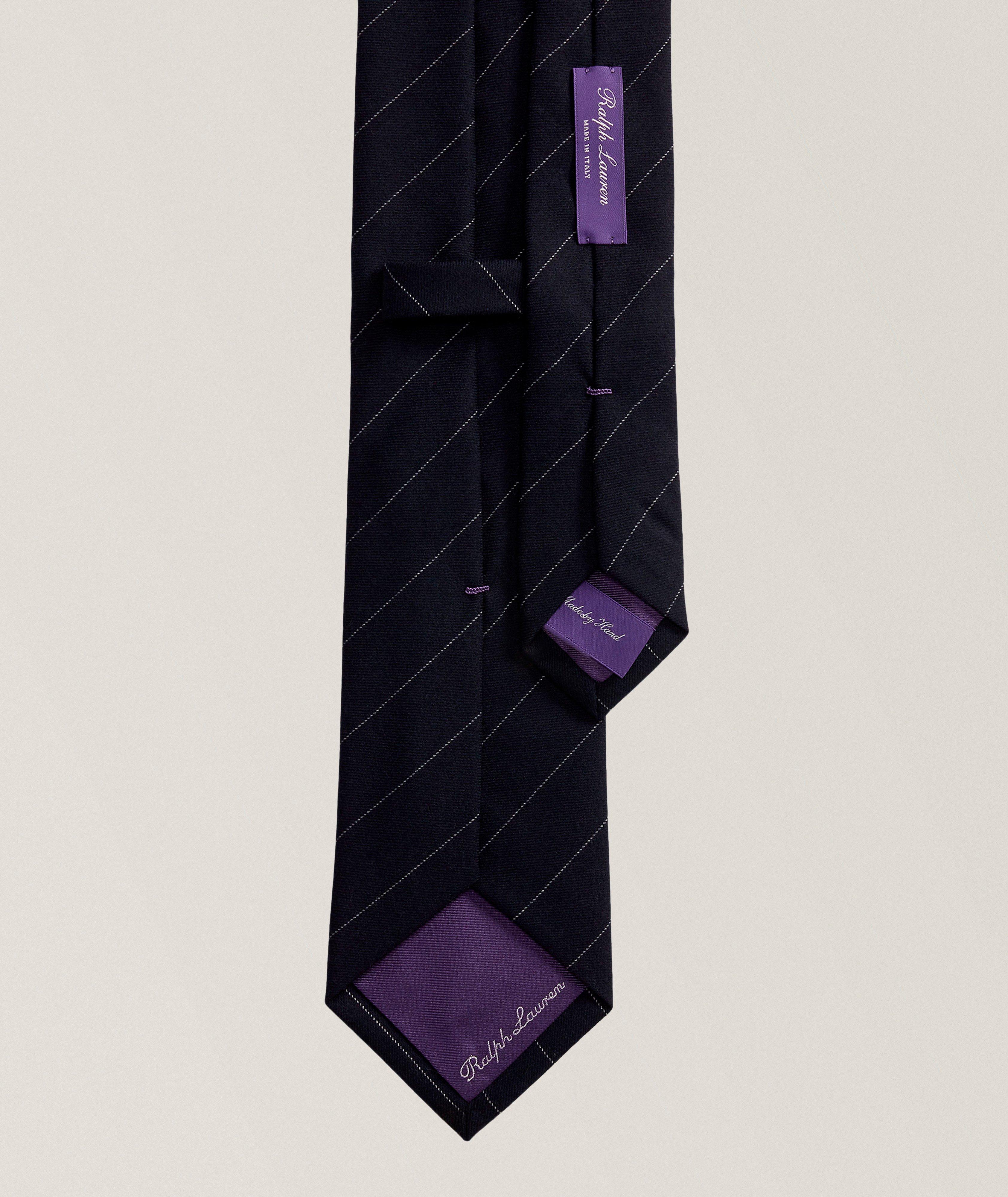 Pinstripe Wool Tie  image 1