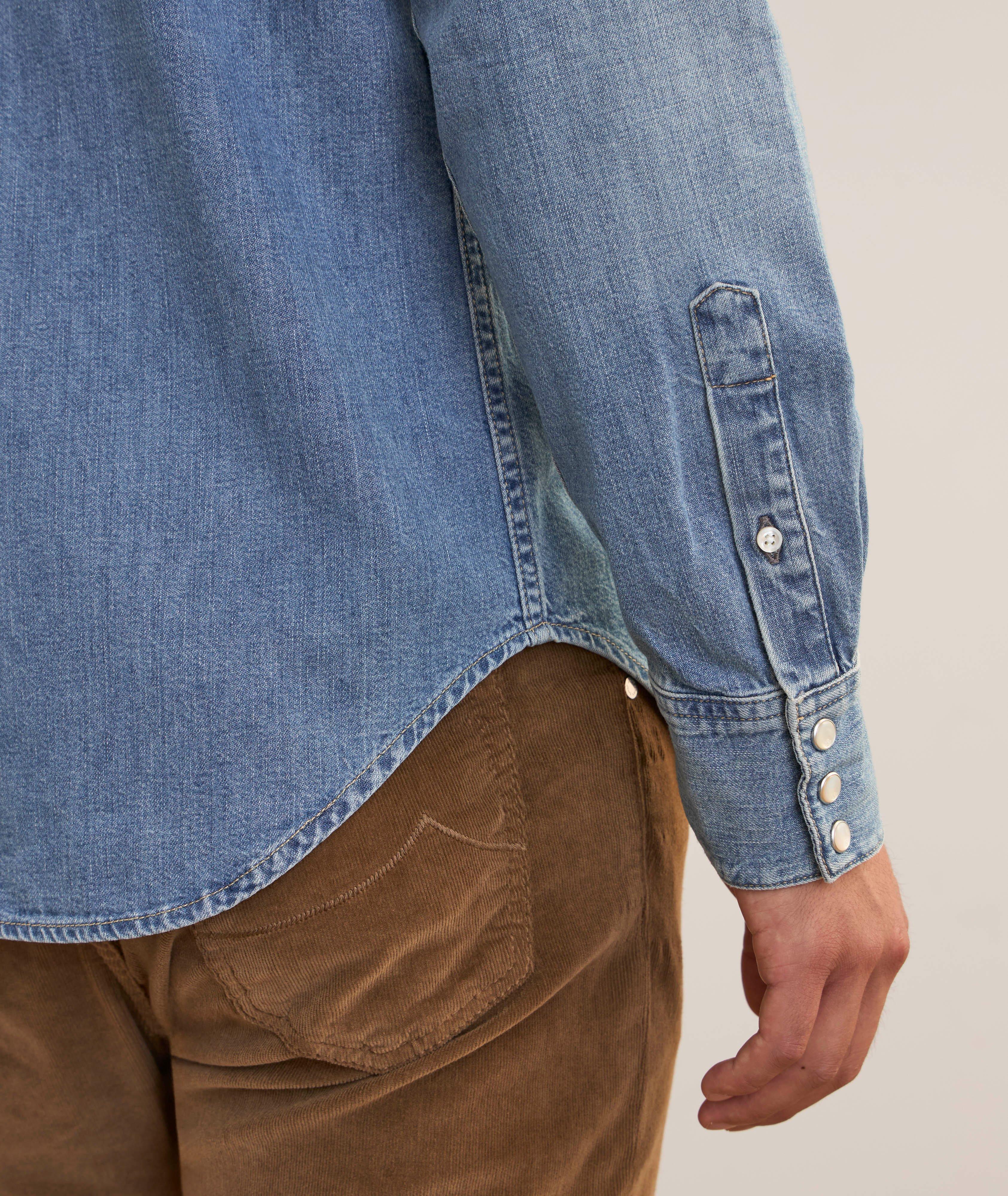 Denim Western Shirt  image 4
