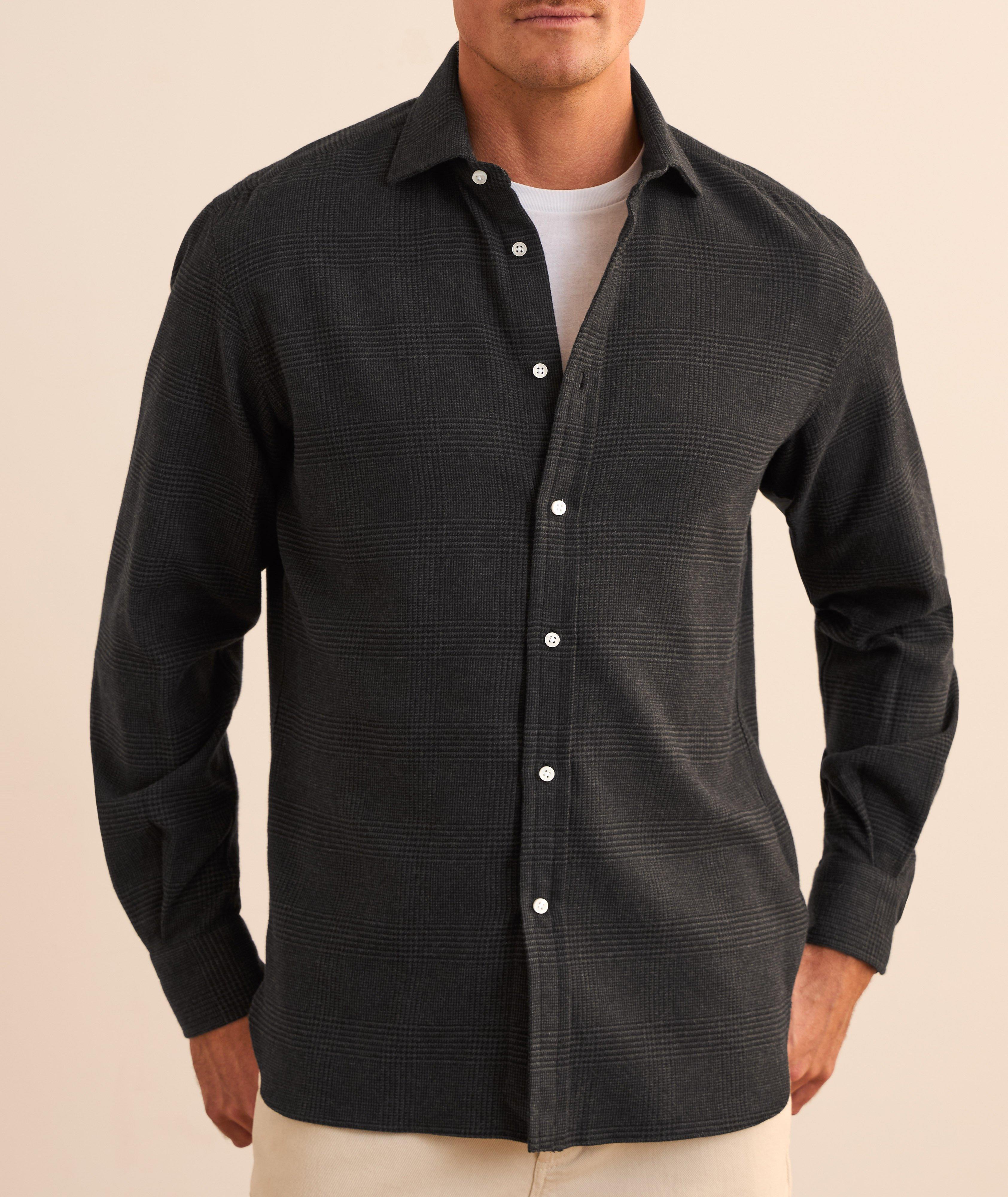 Aston Glen Checked Flannel  Shirt  image 1