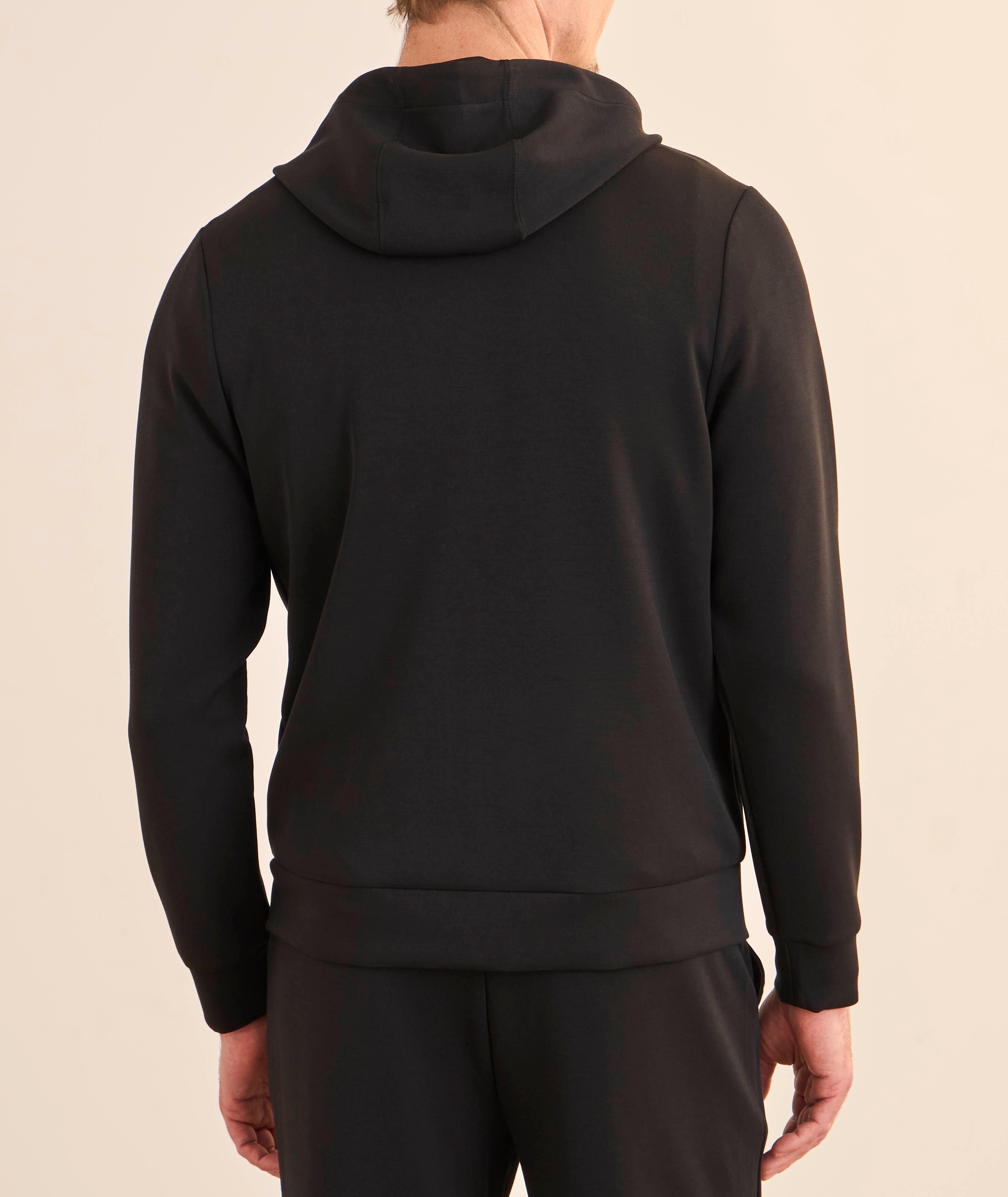 Modal-Blend Zip-Up Hooded Sweatshirt image 2