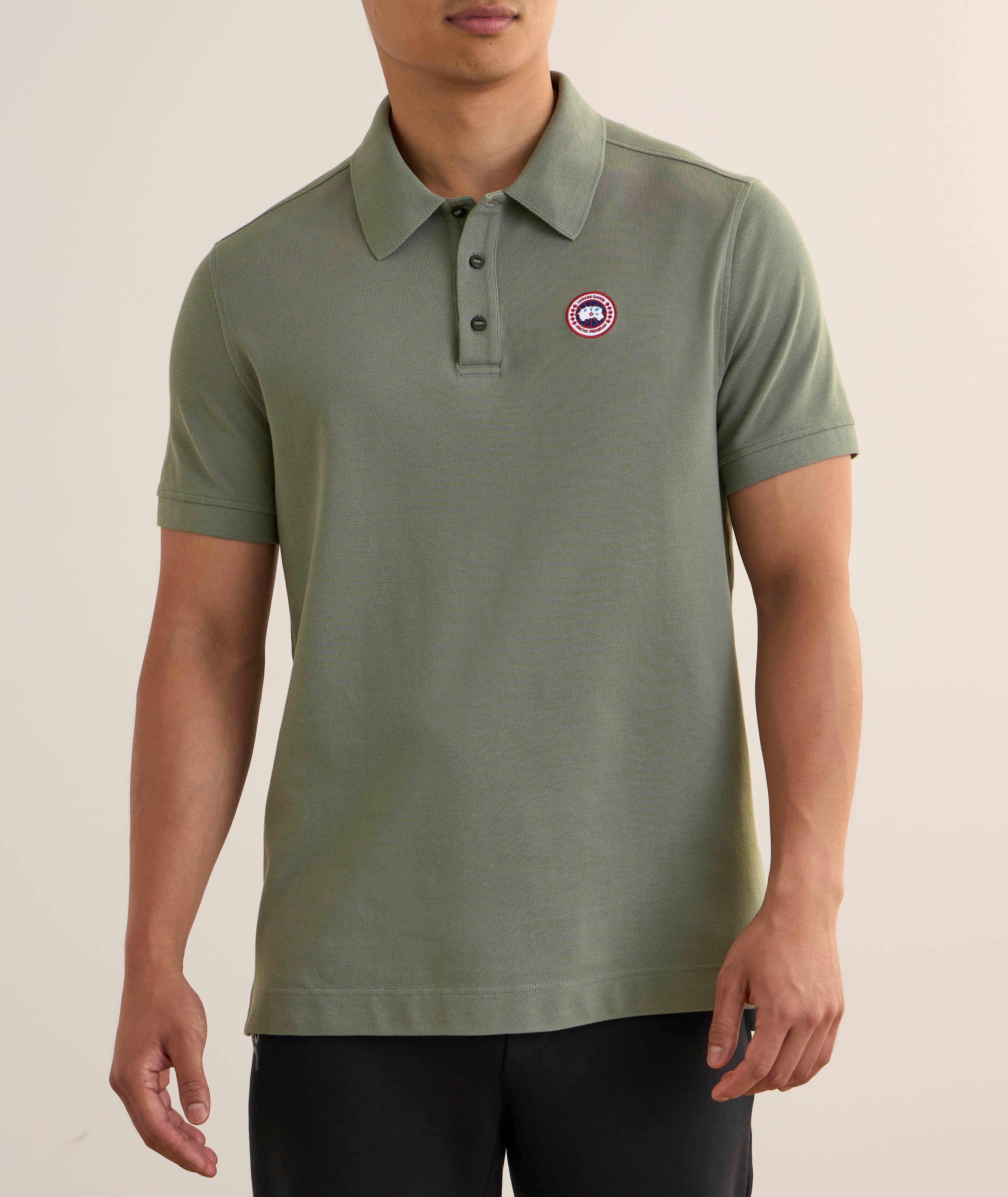 Polo Beckley en piqué de coton image 1