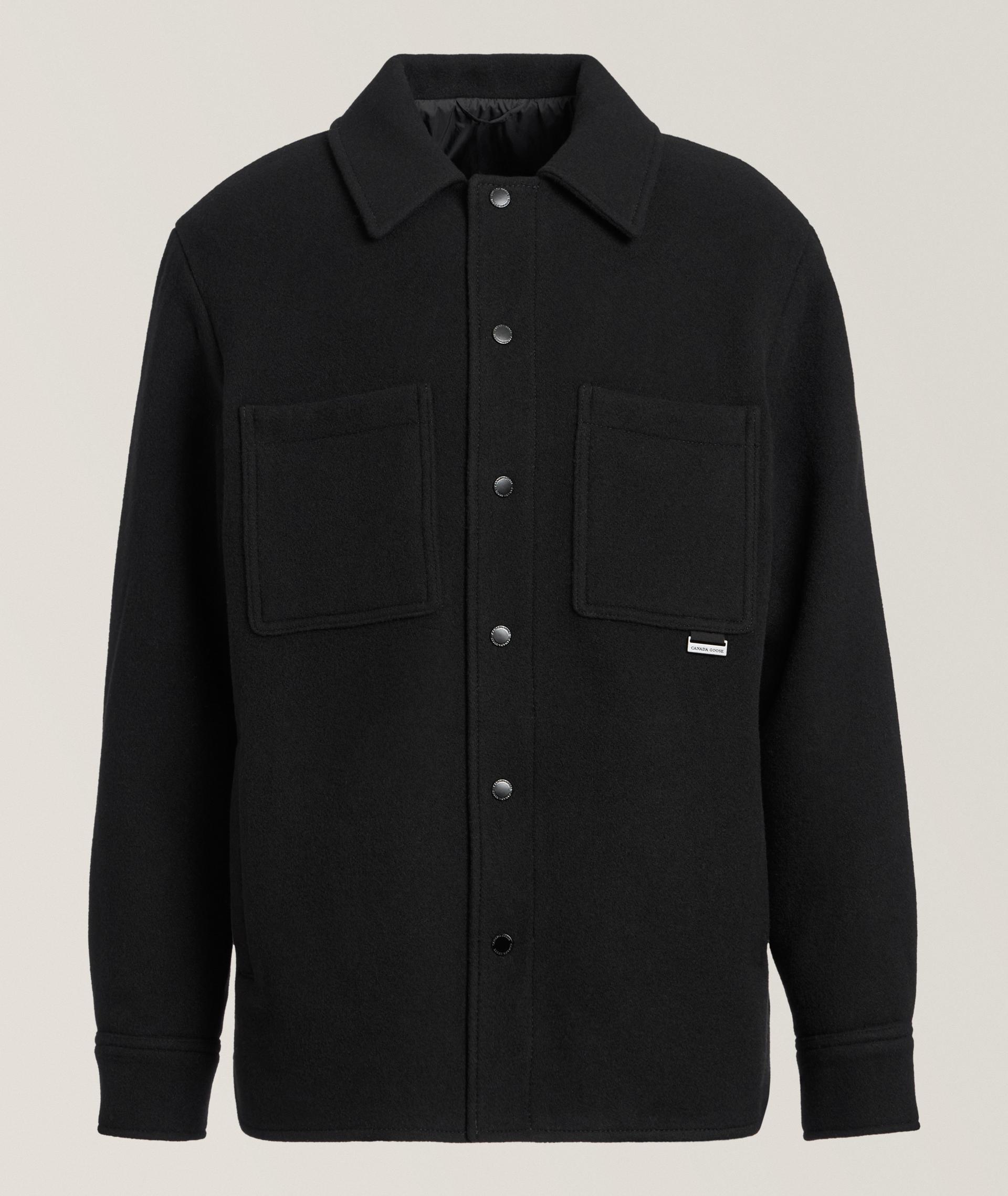Atkinson Wool-Blend Shirt Jacket image 0