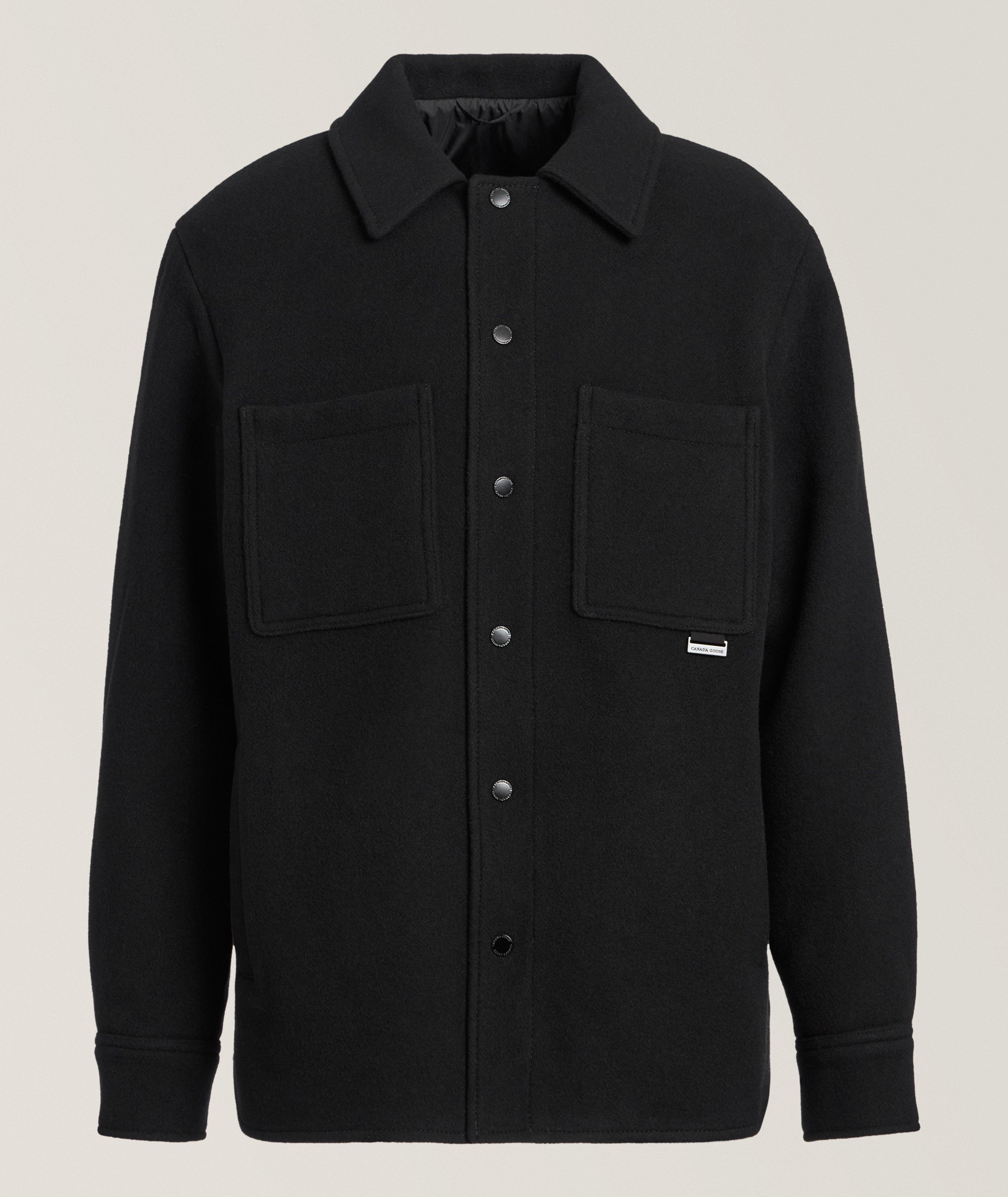 Atkinson Wool-Blend Shirt Jacket image 0
