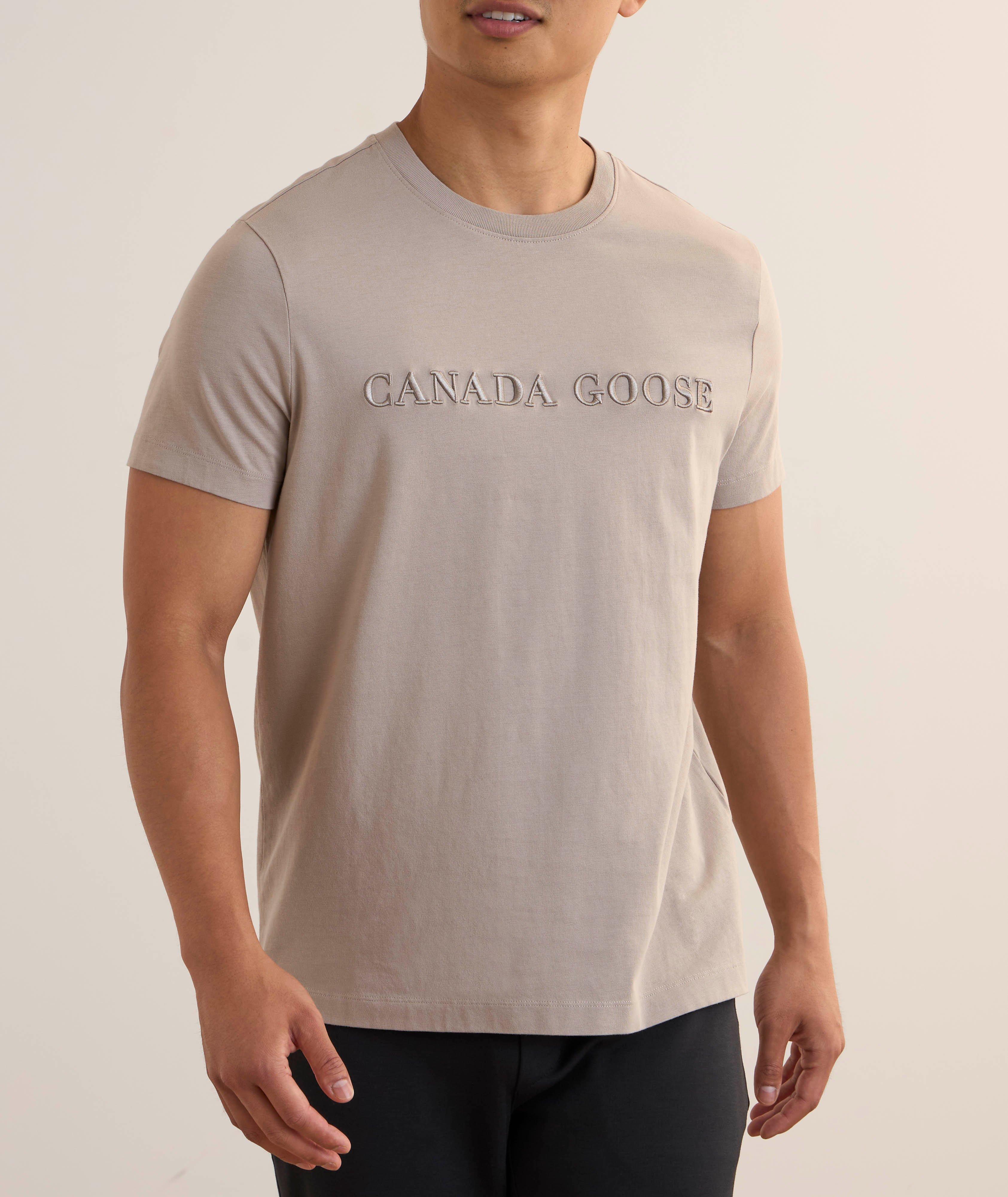 T-shirt Emersen avec inscription brodée image 1