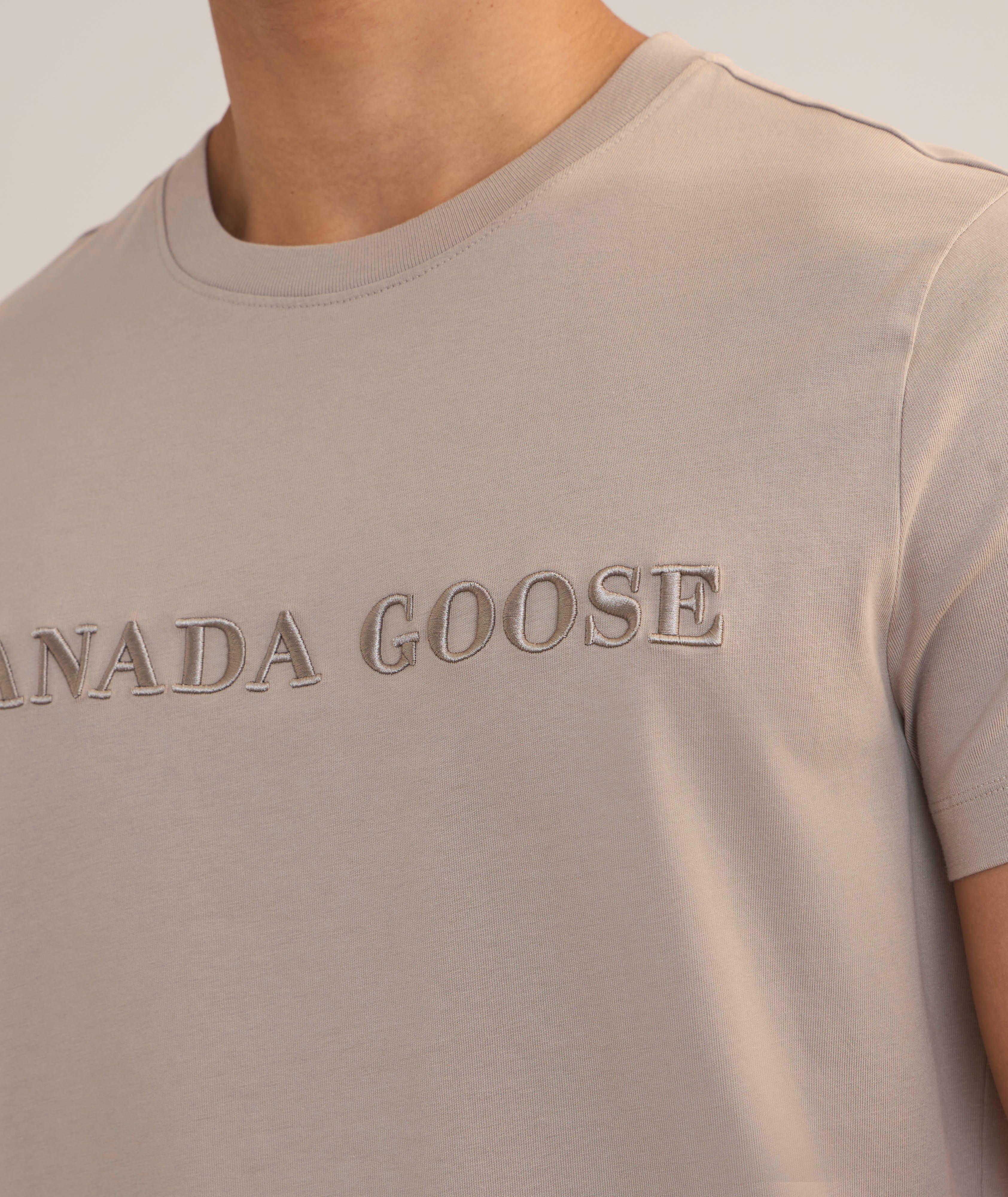 T-shirt Emersen avec inscription brodée image 3