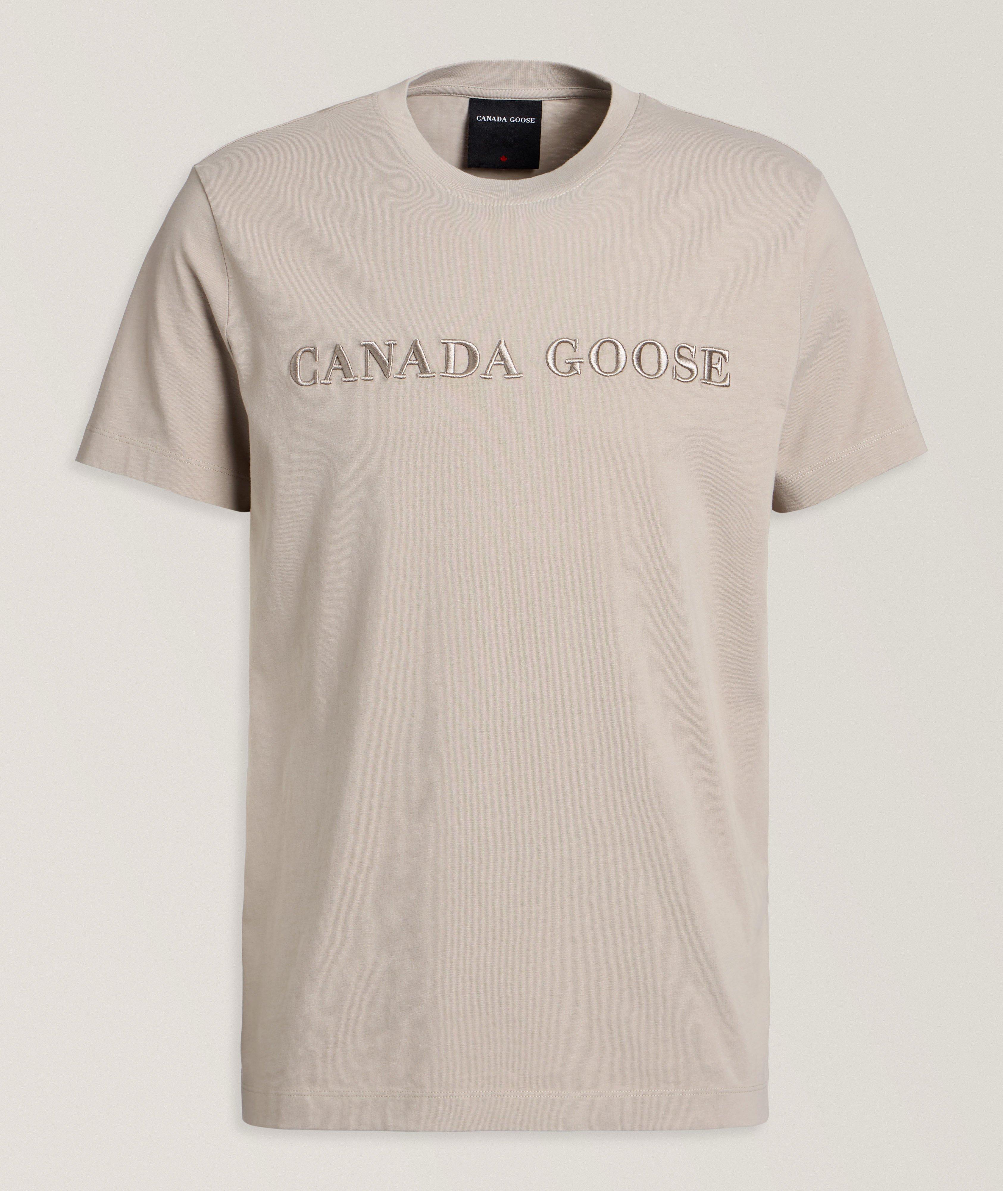 T-shirt Emersen avec inscription brodée image 0