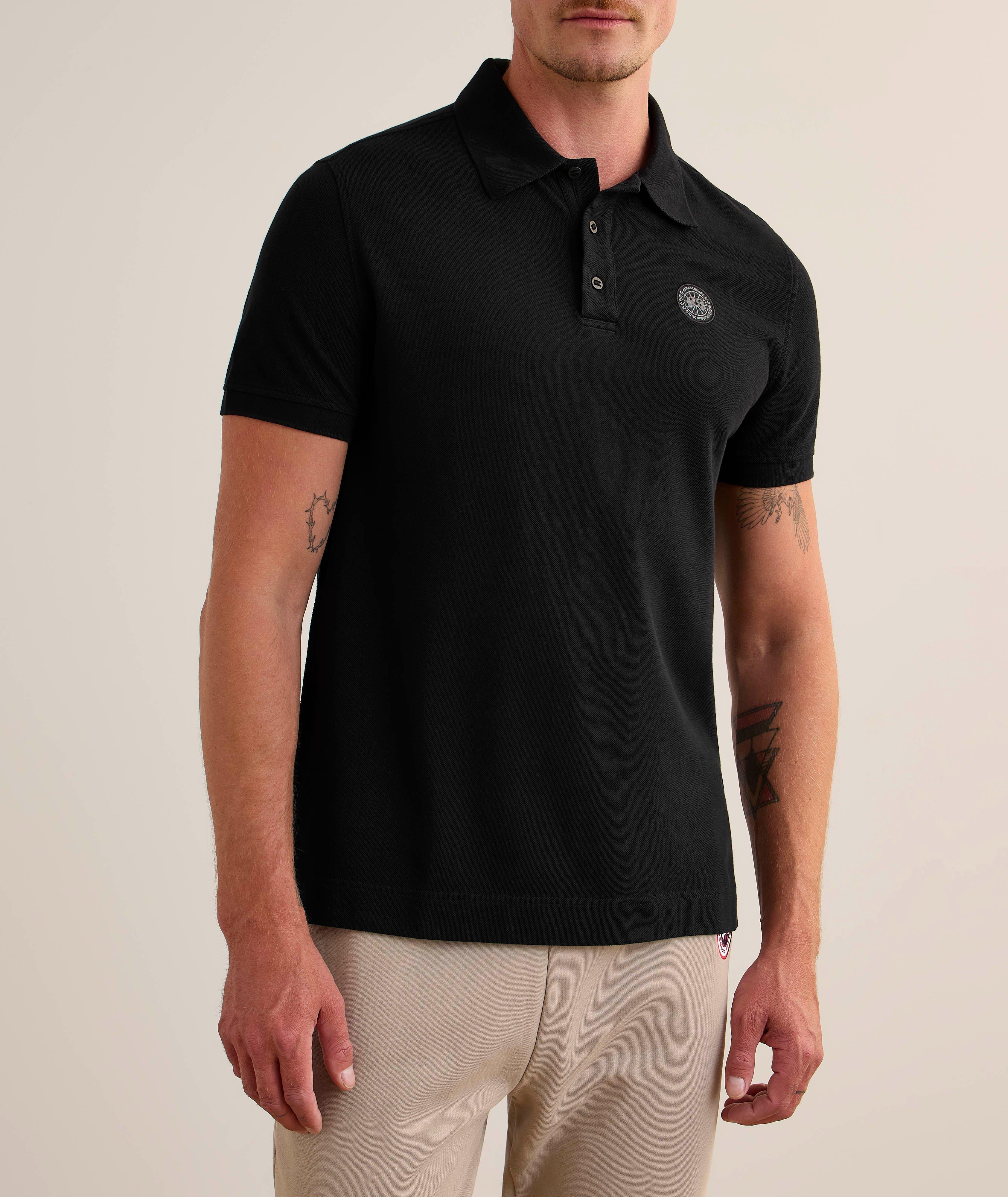 Polo Beckley en piqué de coton image 1