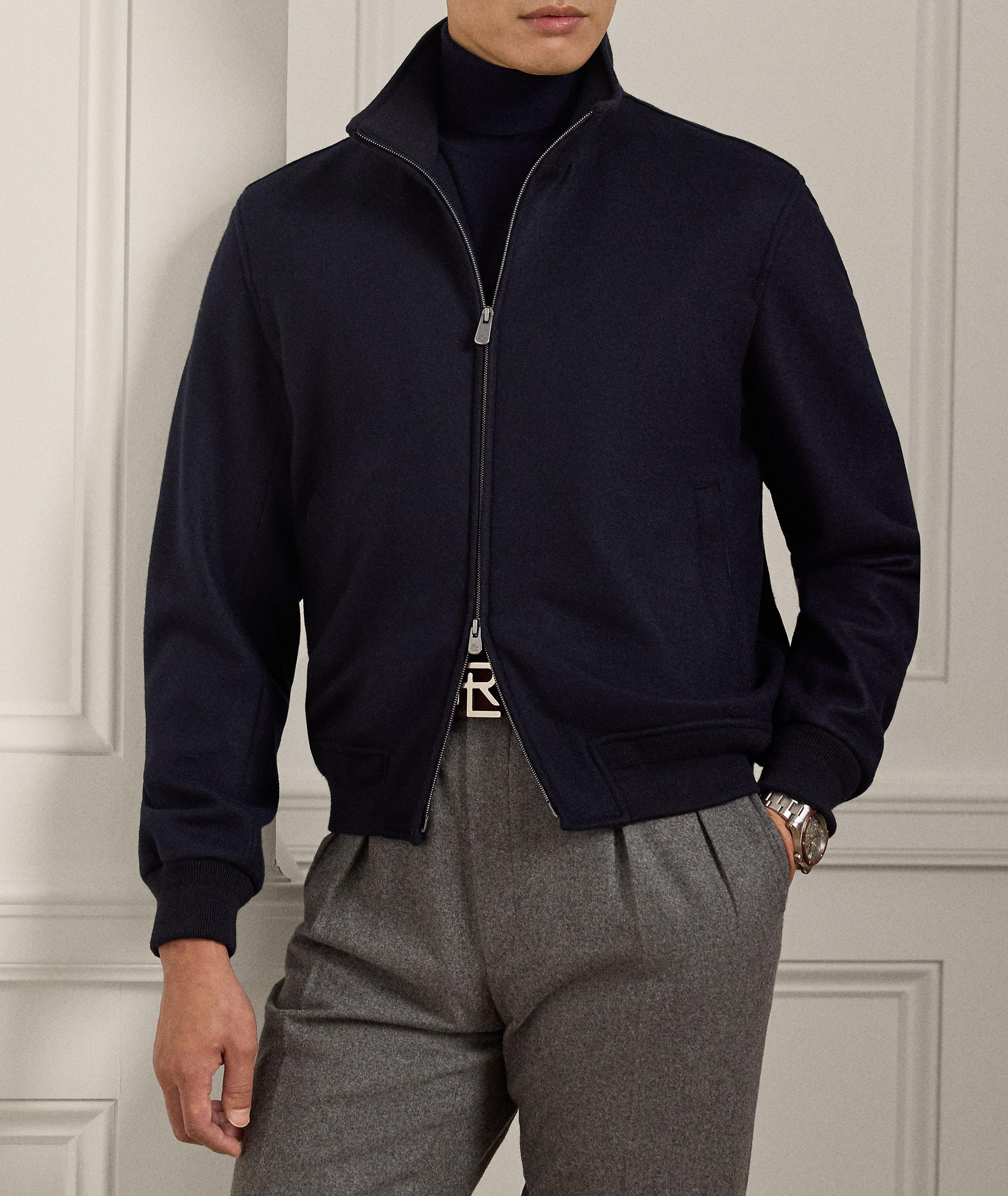 Blouson en cachemire double face image 1