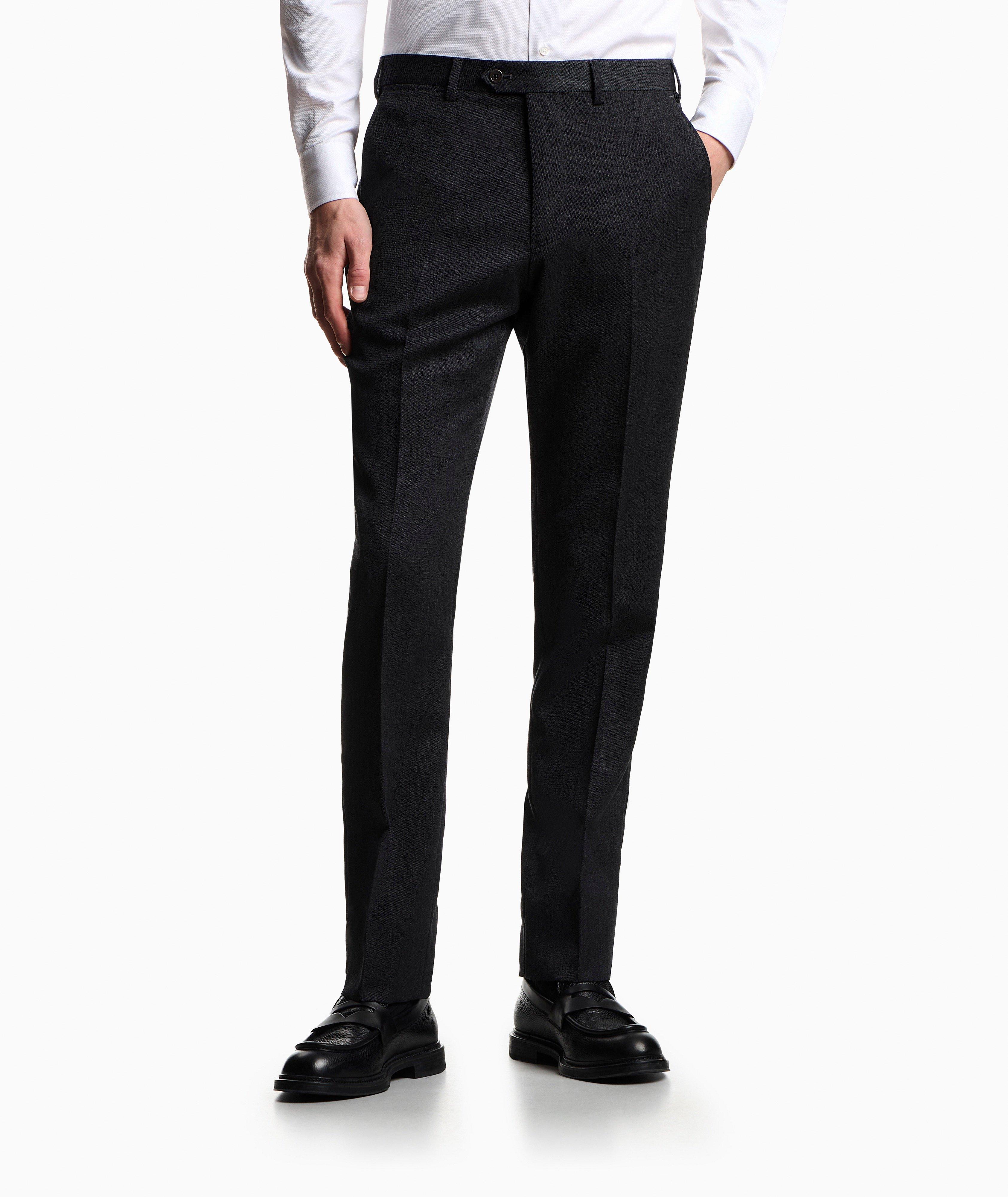 Stretch-Virgin Wool Trousers image 1
