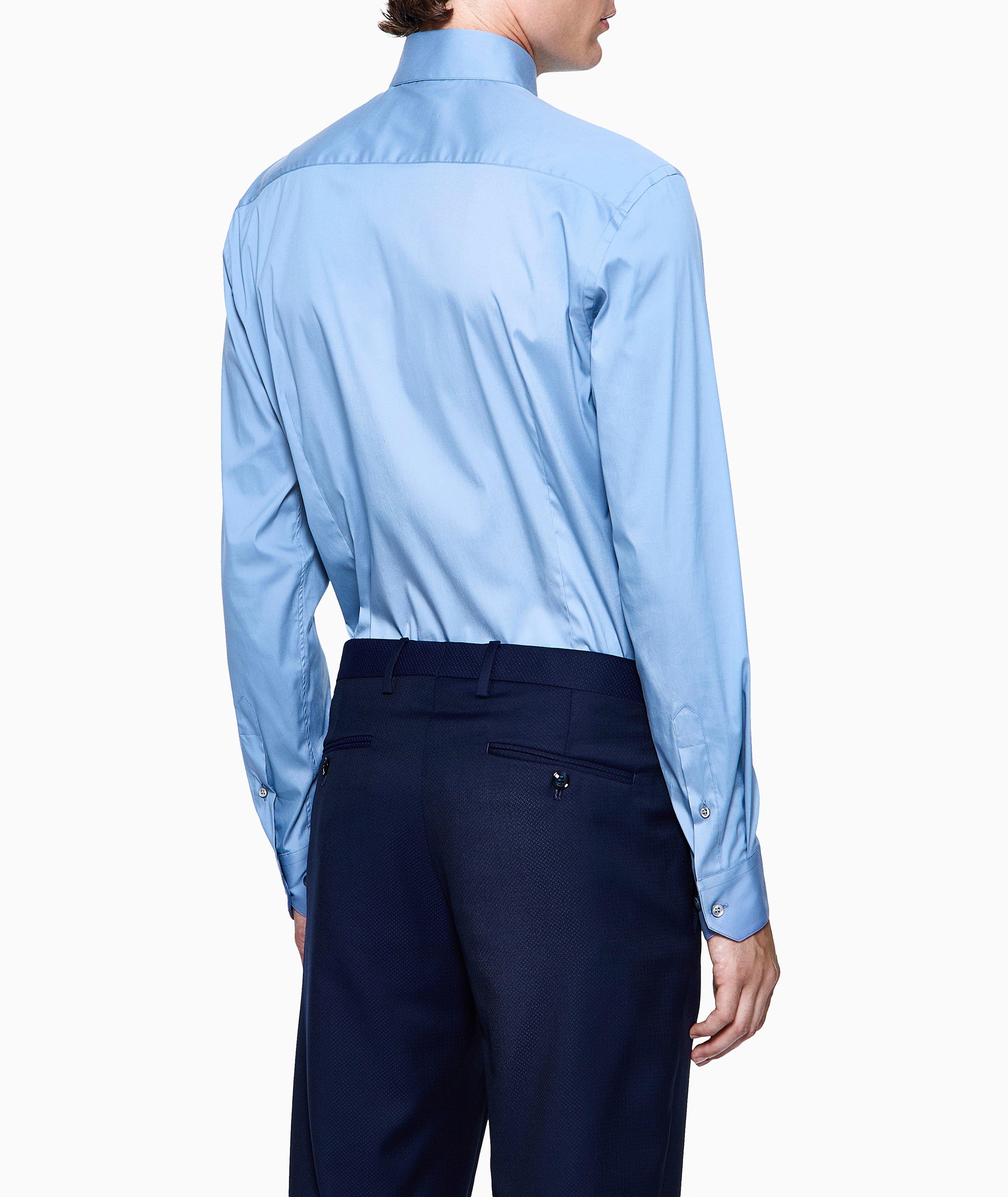 Slim-Fit Cotton Poplin Shirt image 2