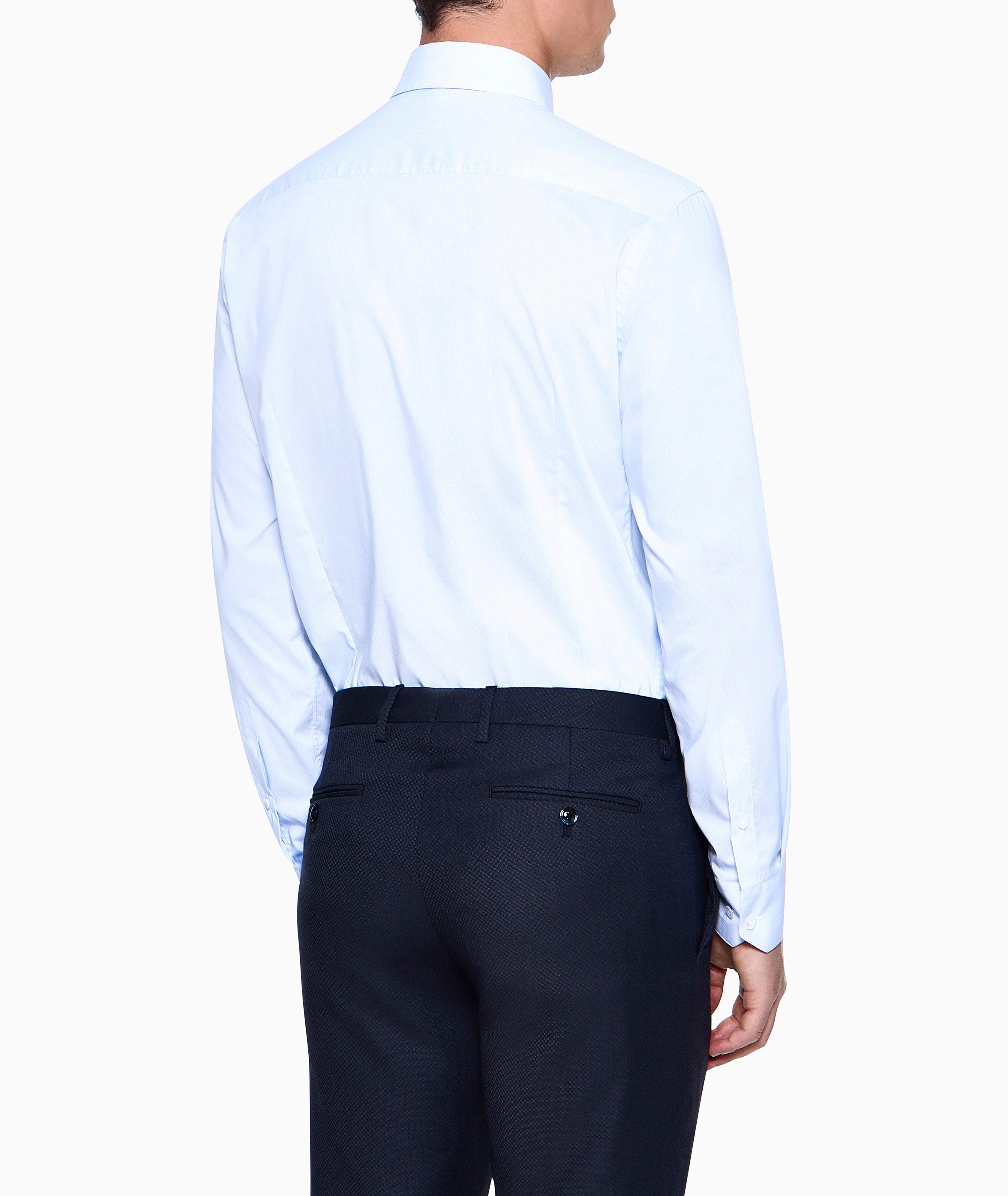 Chemise en jersey de coton extensible à rayures image 2