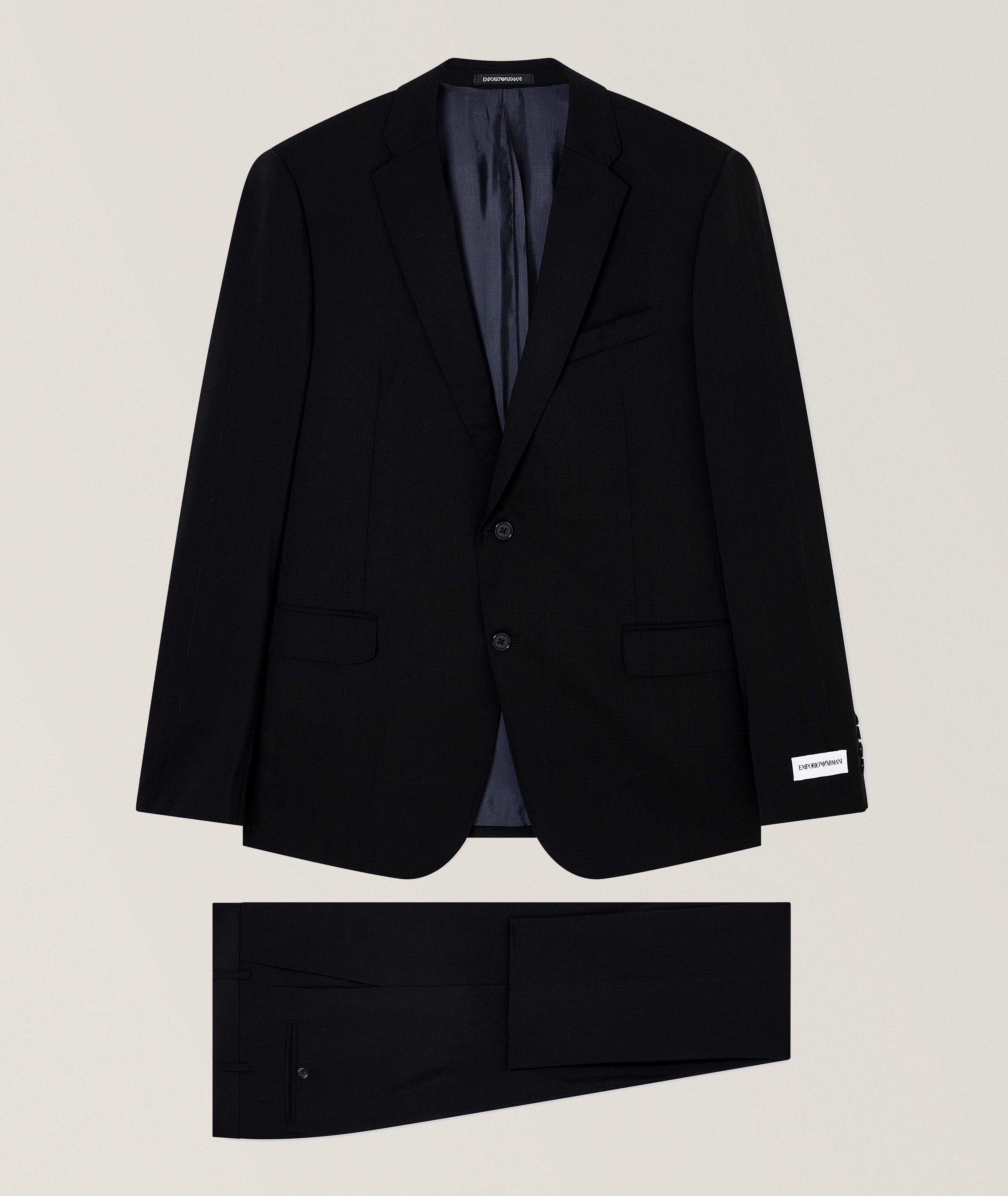M-Line Slim-Fit Virgin Wool Suit image 0