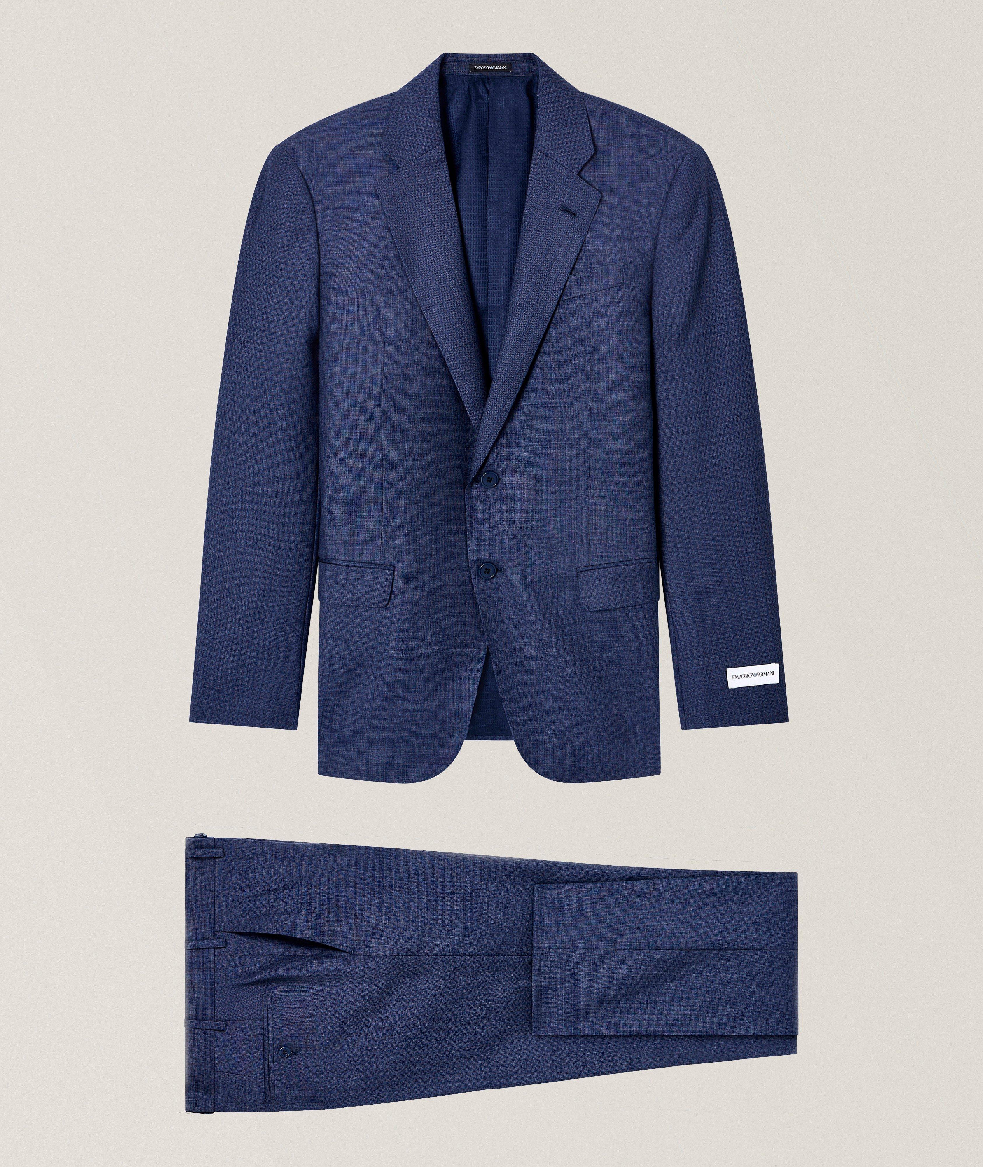 M-Line Slim-Fit Virgin Wool Suit image 0