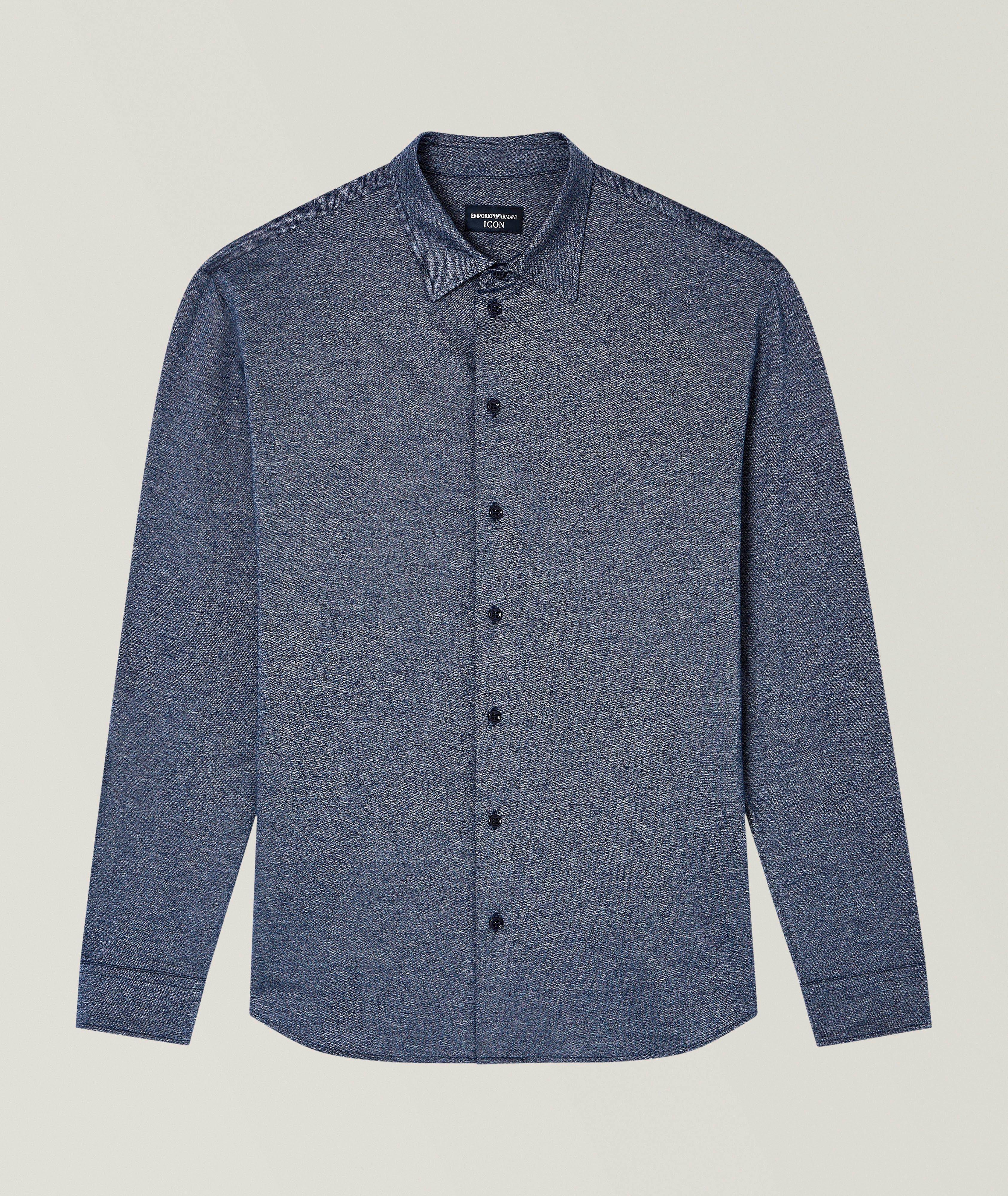 Icon Jaspé Jersey Cotton Shirt image 0