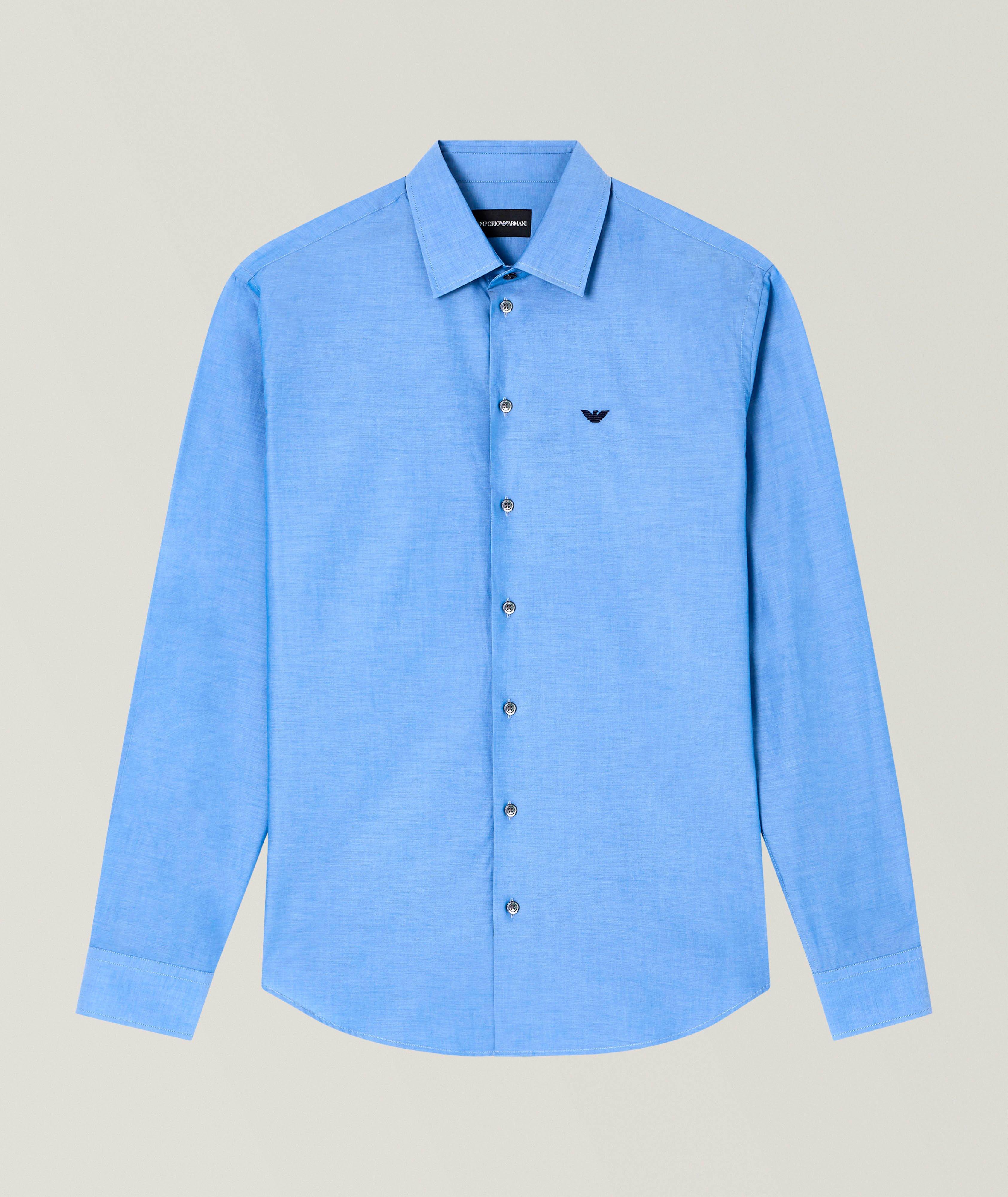 Chemise en toile chambray de coton image 0