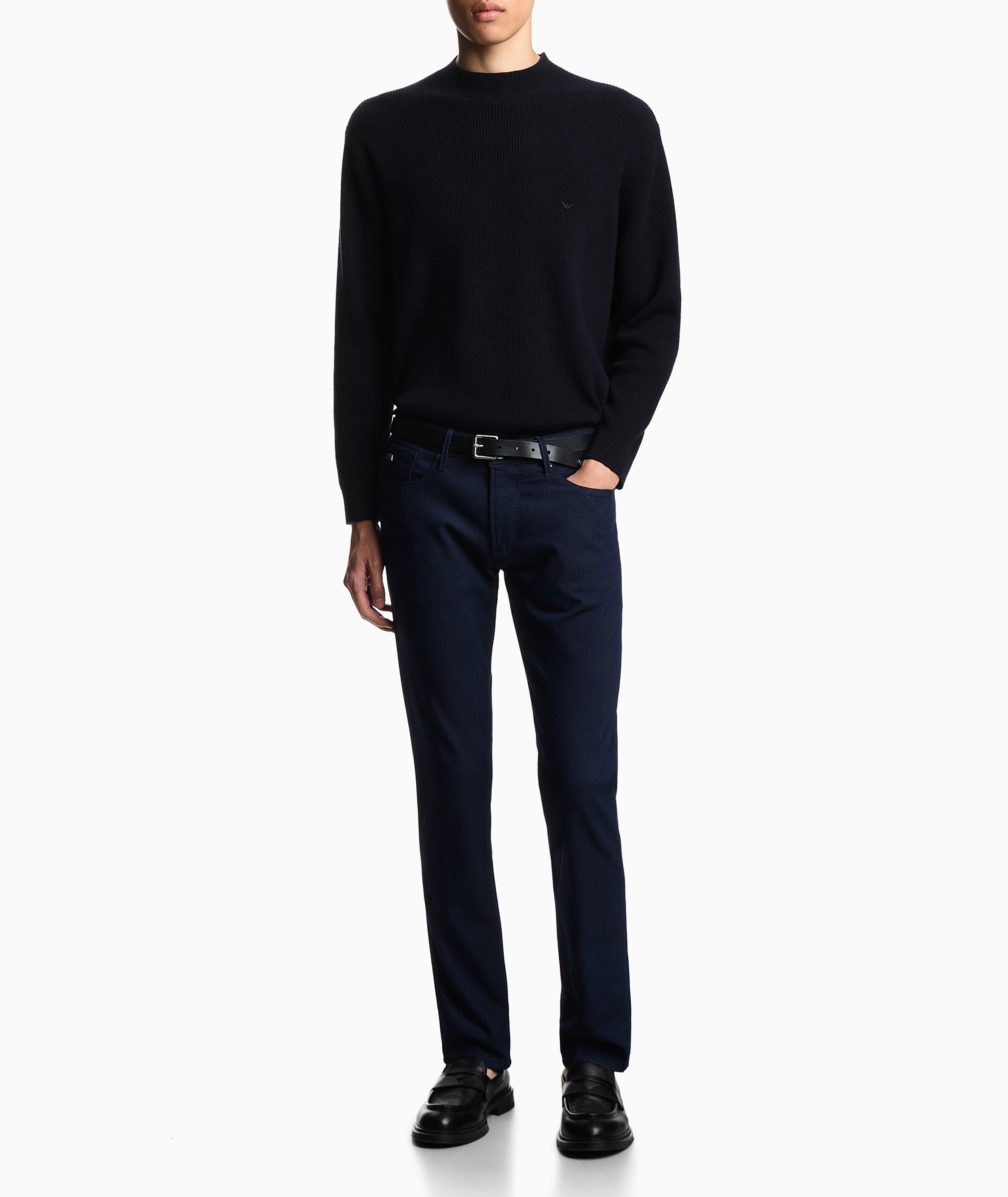 Straight-Fit Five-Pocket Pants  image 4