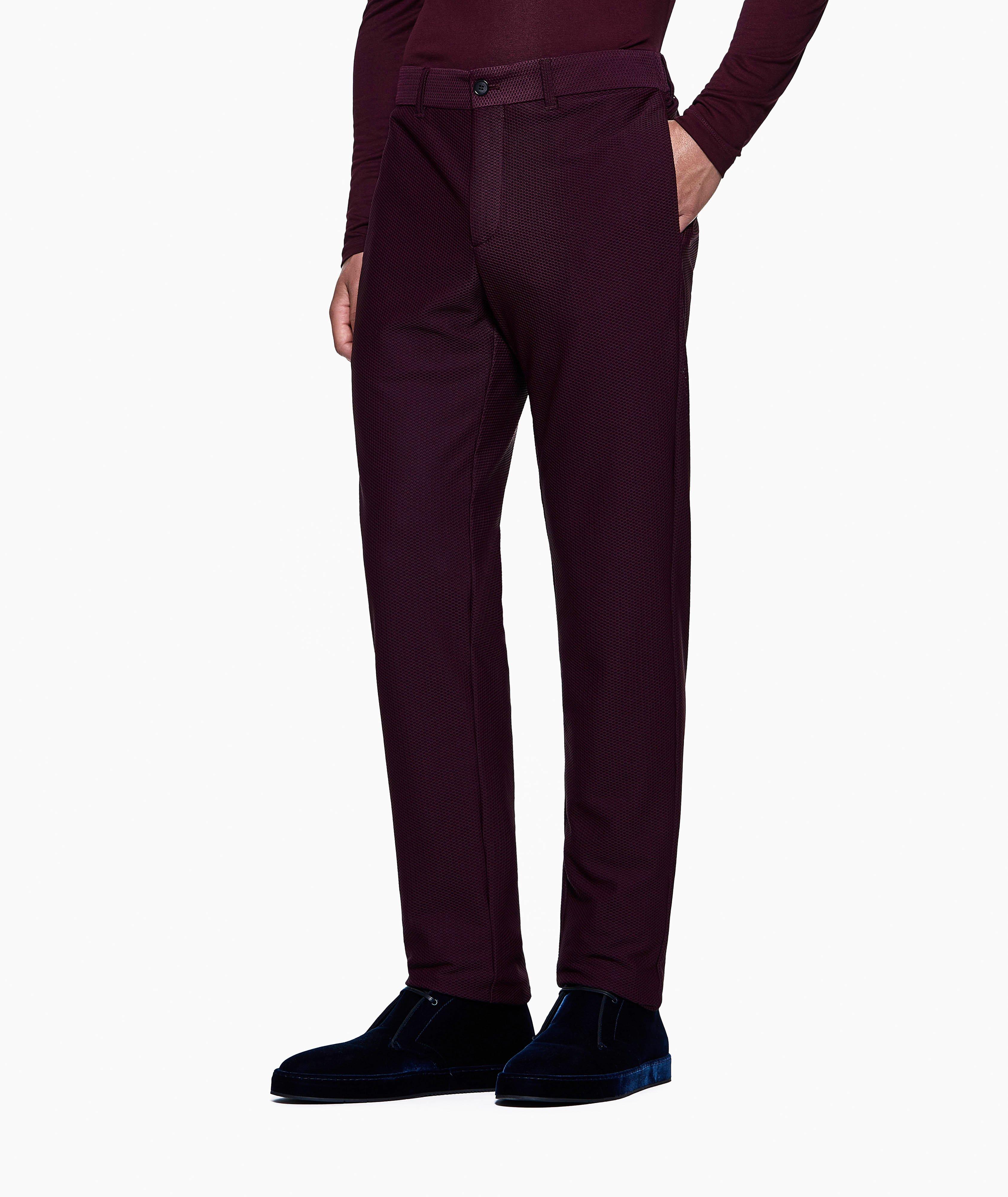 Pantalon en tissu technique gaufré image 1