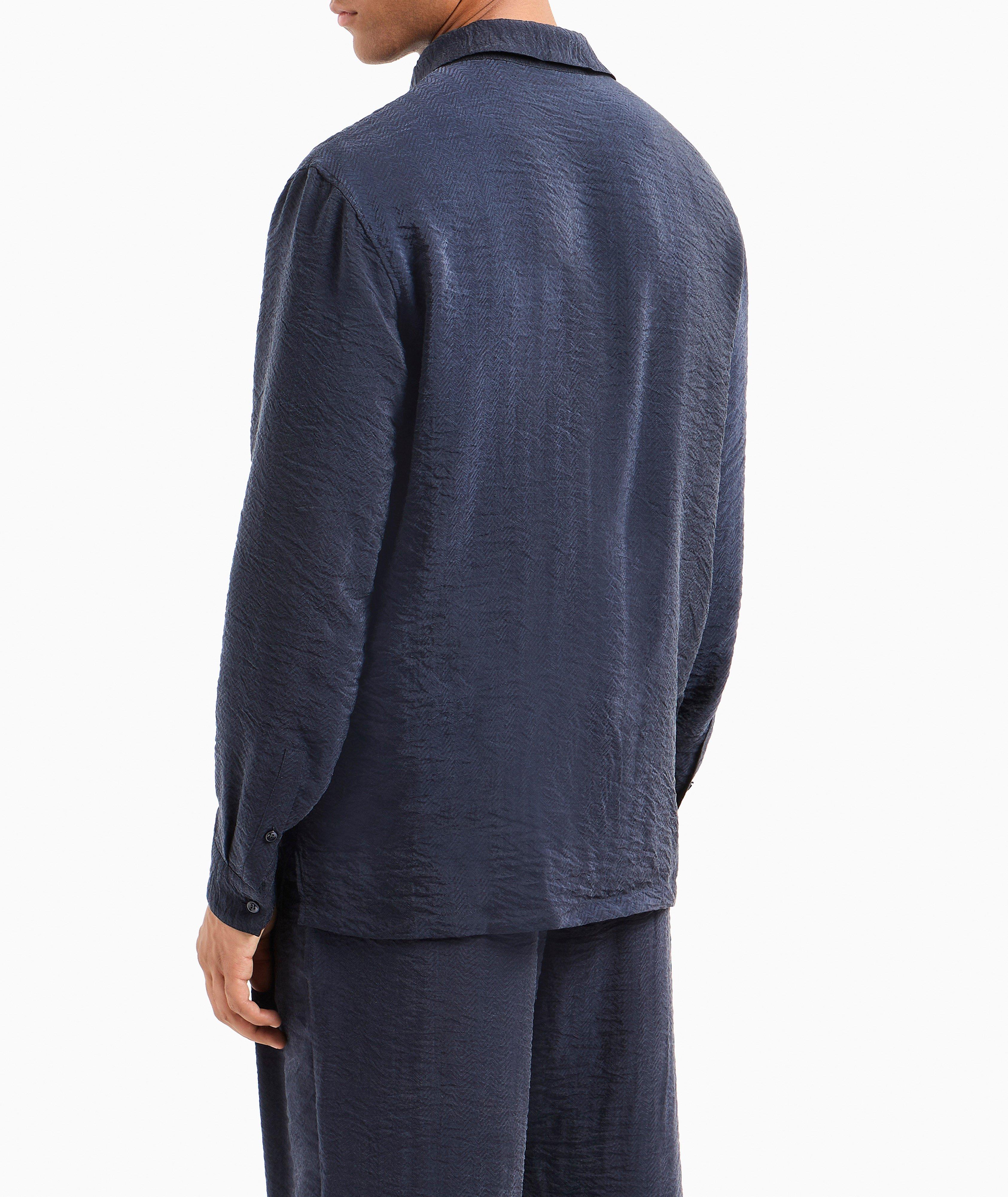 Polo en jacquard texturé image 2